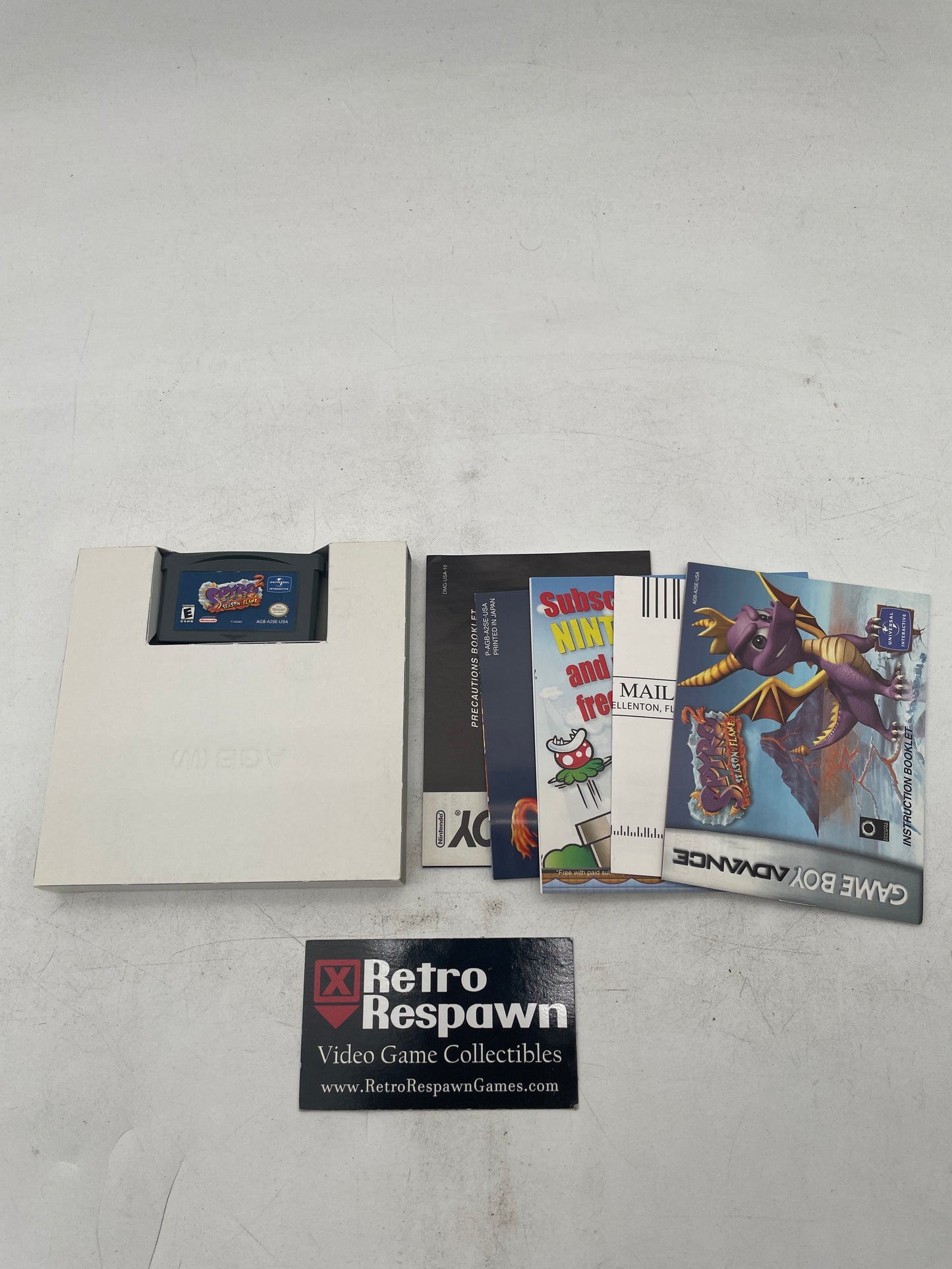 Spyro 2 Season of Flame - GameBoy Advance (Complete)