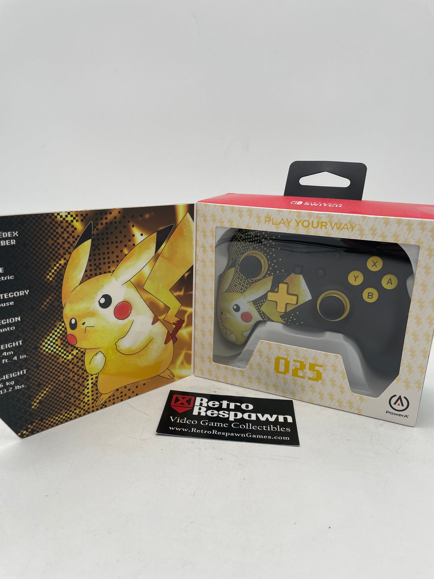 Pokemon Pikachu Power A Controller - Nintendo Switch (Sealed)