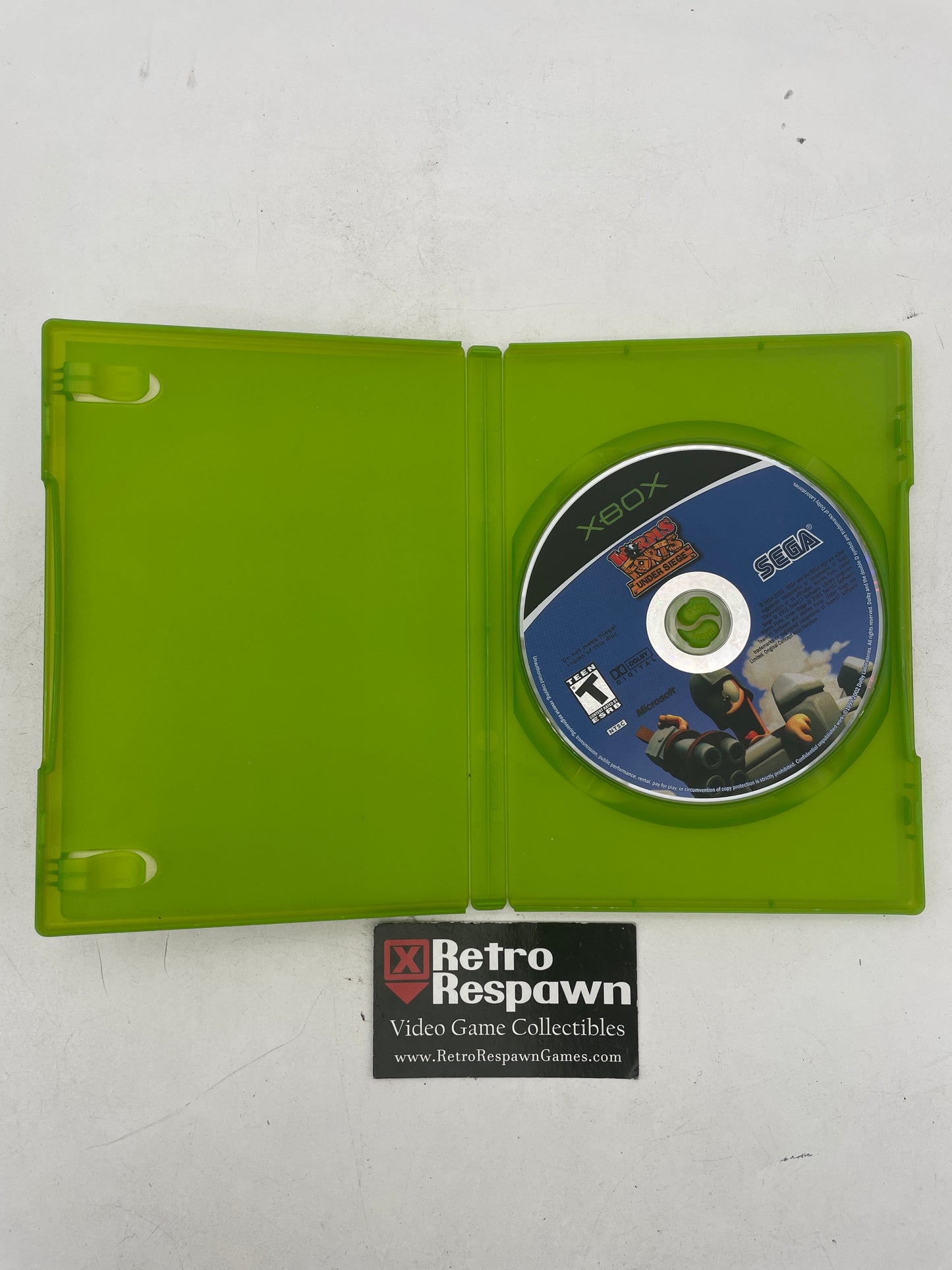 Worms Forts Under Siege - Xbox (Missing Manual)