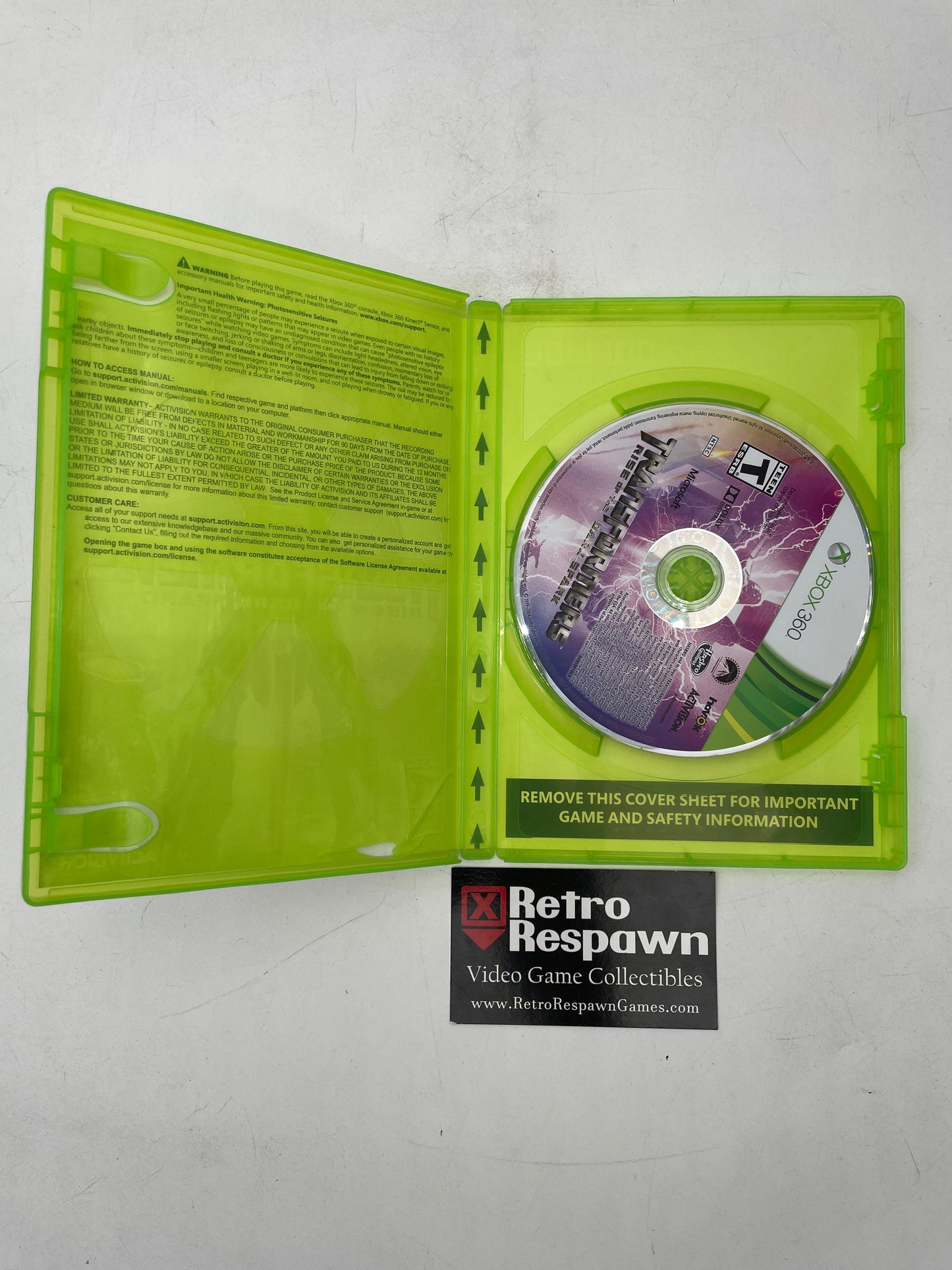 Transformers: Rise of the Dark Spark - Xbox 360 (Missing Manual)
