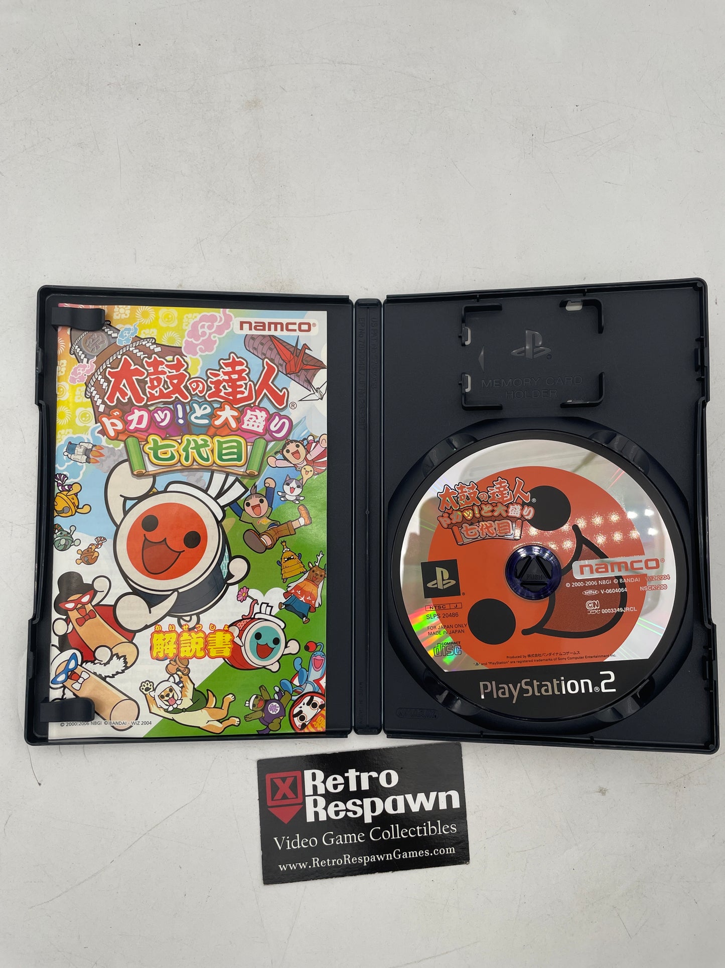 Taiko no Tatsujin: Doka! to Oomori Nanadaime - JP Playstation 2 (Complete)