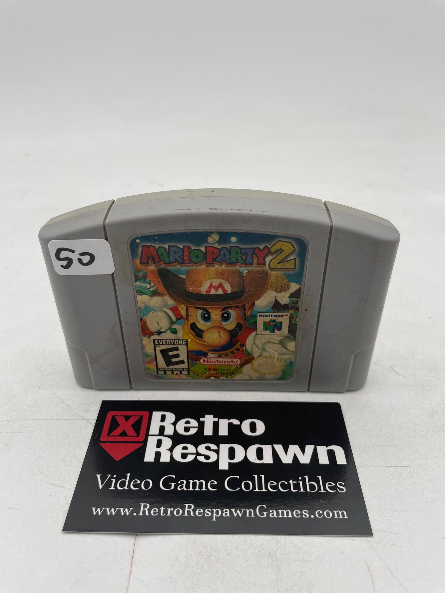 Worn Label Mario Party 2 - Nintendo 64 (Game Only)