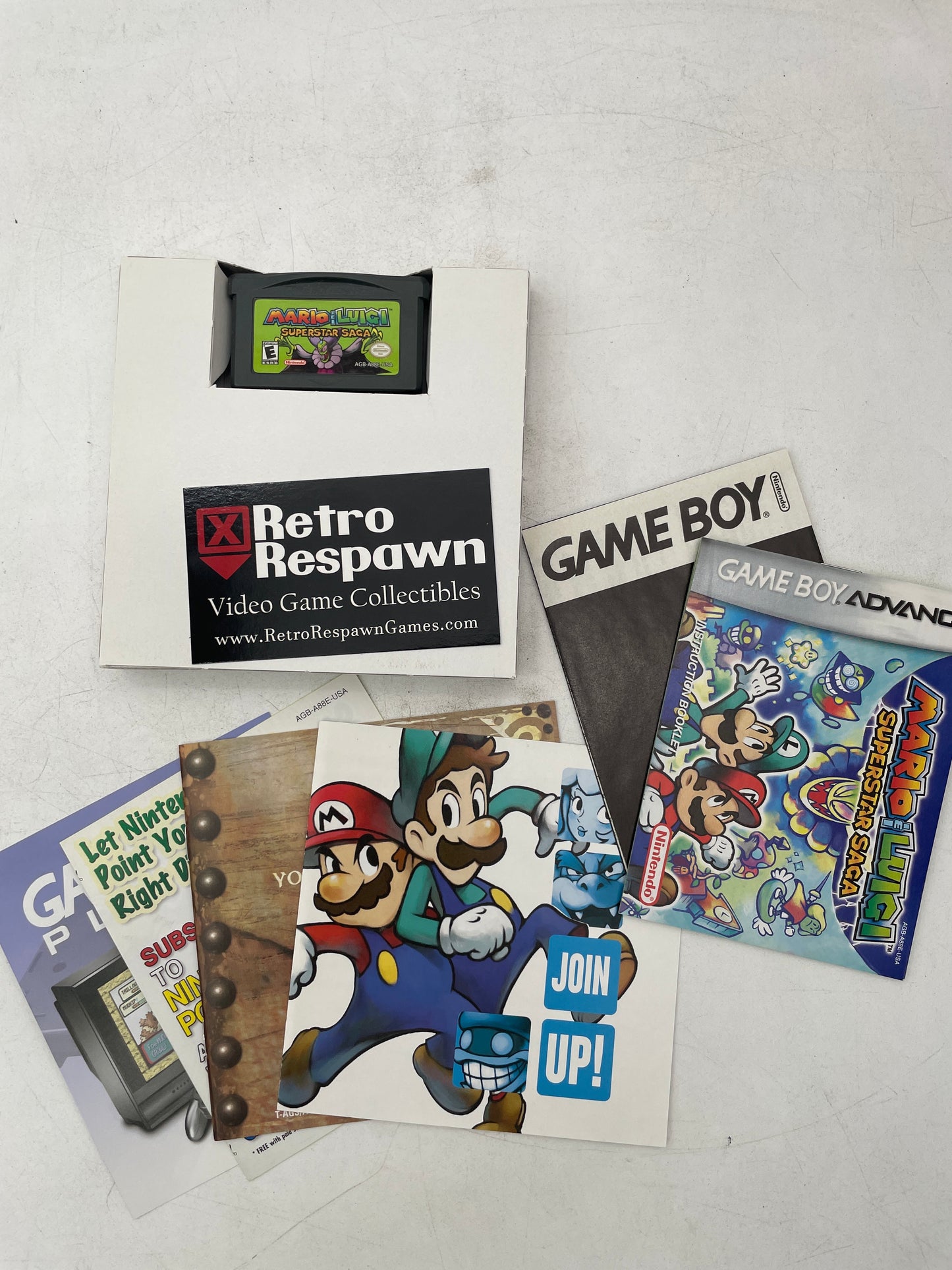 Mario and Luigi Superstar Saga - GameBoy Advance (Complete)