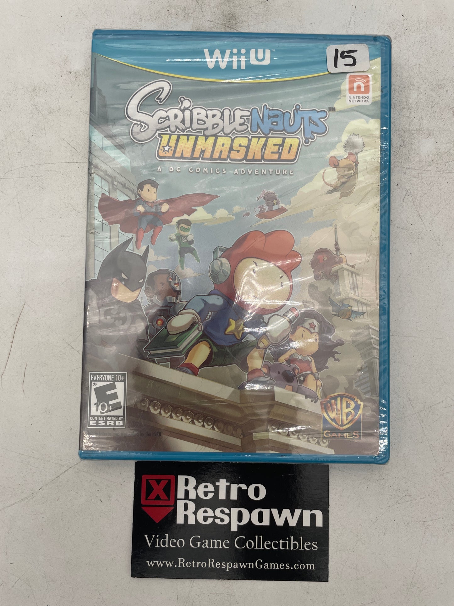 Scribblenauts Unmasked: A DC Comics Adventure - Wii U (Sealed)