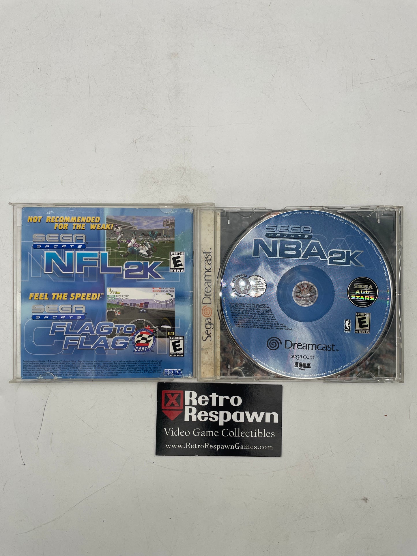 NBA 2K - Sega Dreamcast (Complete)
