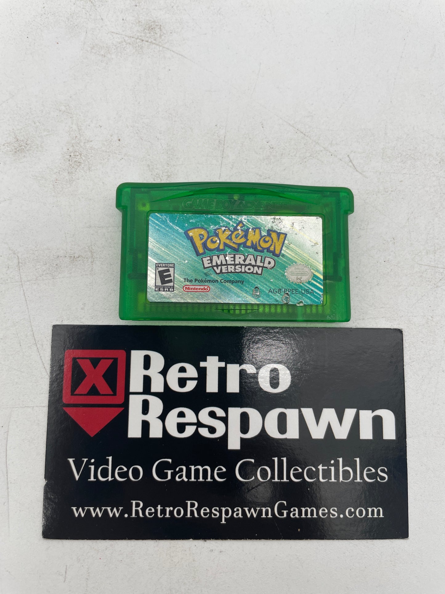 Worn Label Pokemon Emerald Version - Gameboy Advance (Game Only)