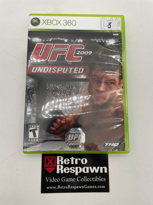 UFC 2009 Undisputed - Xbox 360 (Complete)