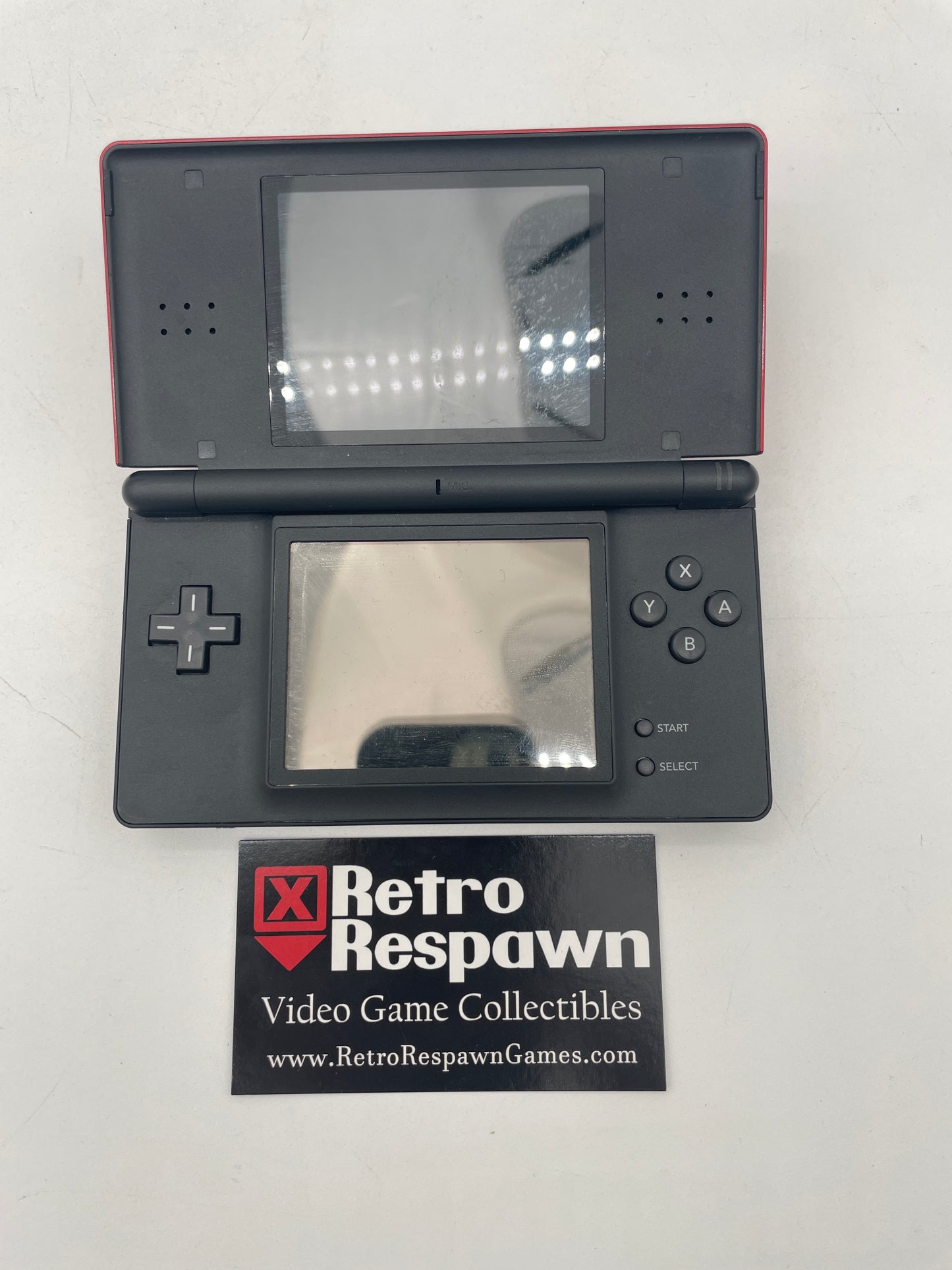 Red Crimson & Black Nintendo DS Lite - Nintendo DS (Console + Charger)