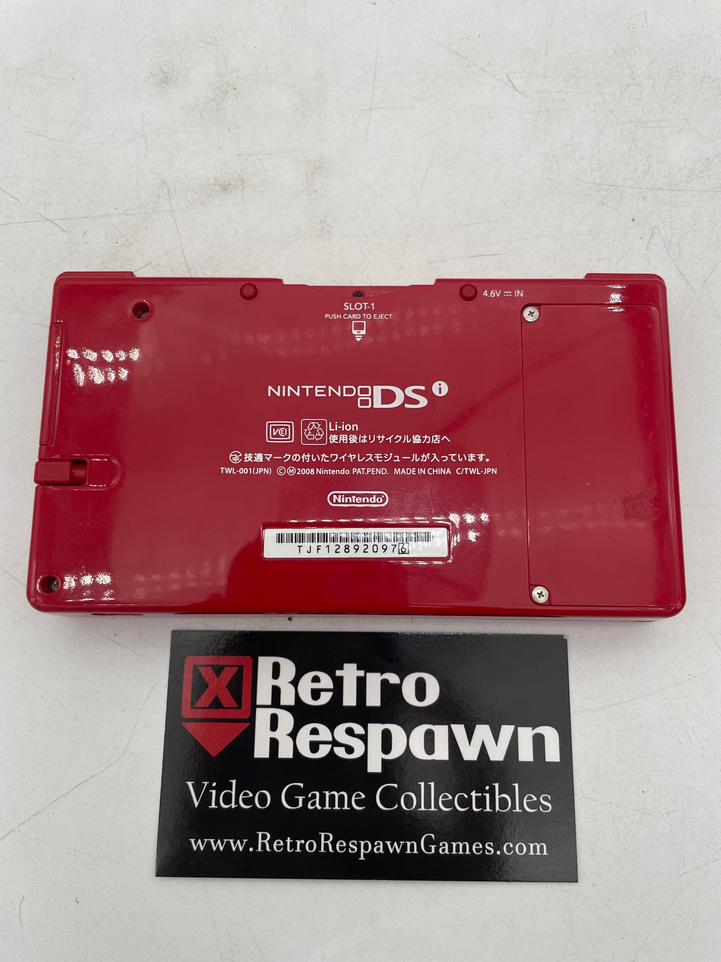 Red Nintendo DSi Super Mario Bros. 25th Anniversary - JP Nintendo DS (Console + Charger)