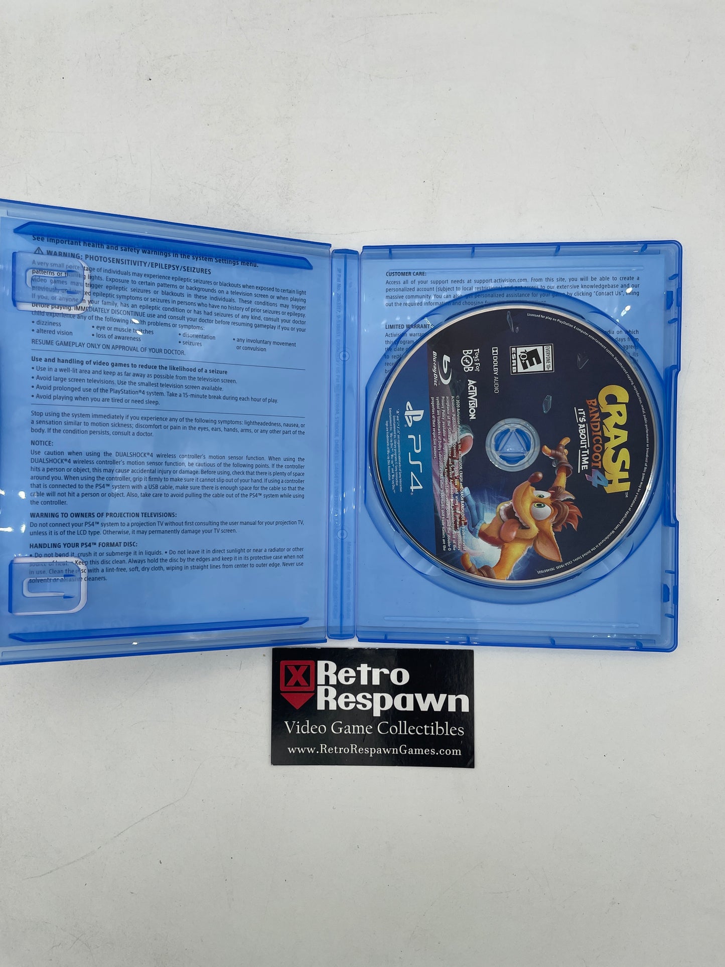 Crash Bandicoot 4: It's About Time - Playstation 4 (Complete)