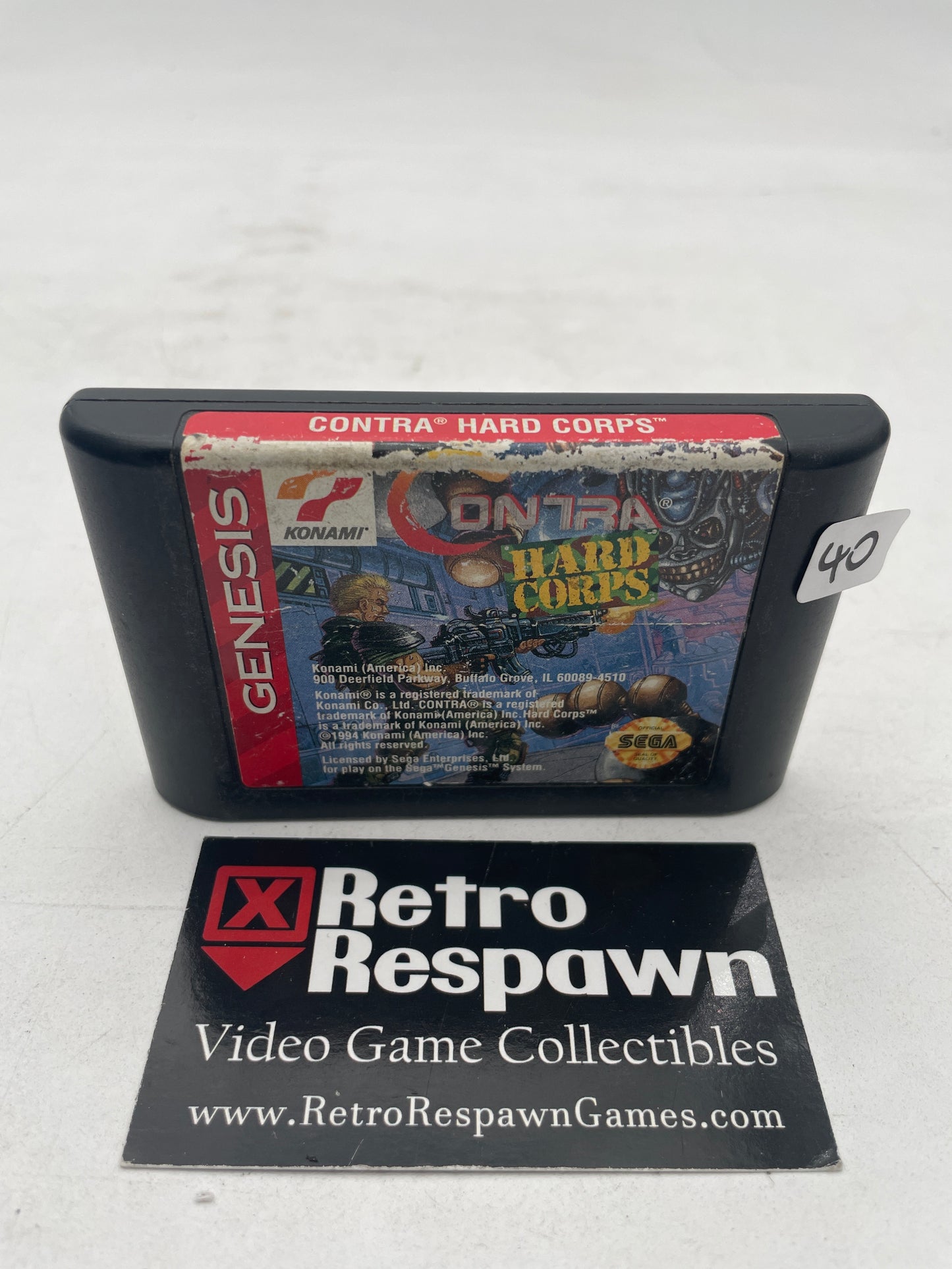 Contra Hard Corps - Sega Genesis (Game Only)