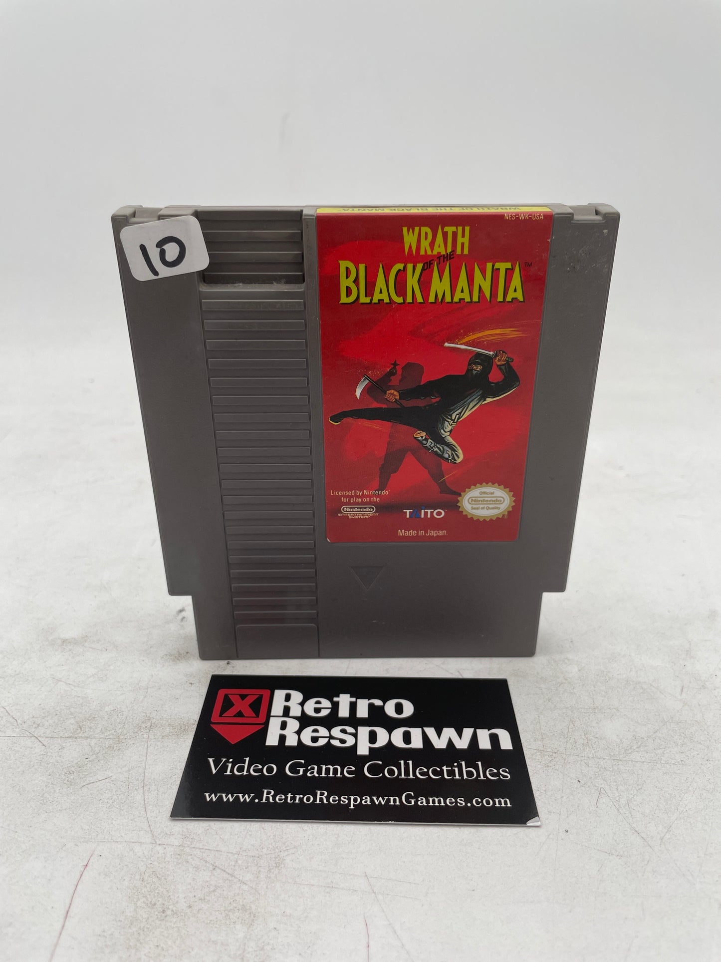 Wrath of the Black Manta - NES (Game Only)