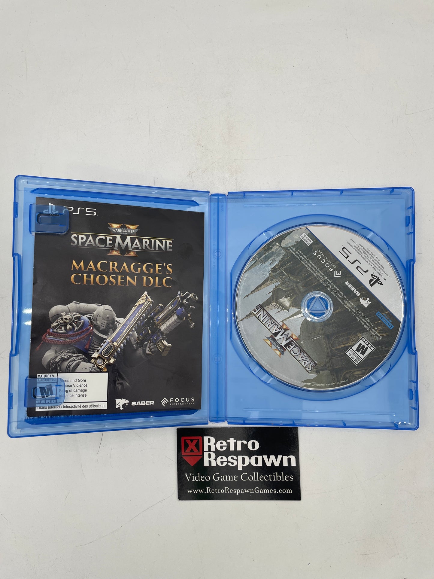 Warhammer 40,000k SpaceMarine ll - Playstation 5 (Complete)