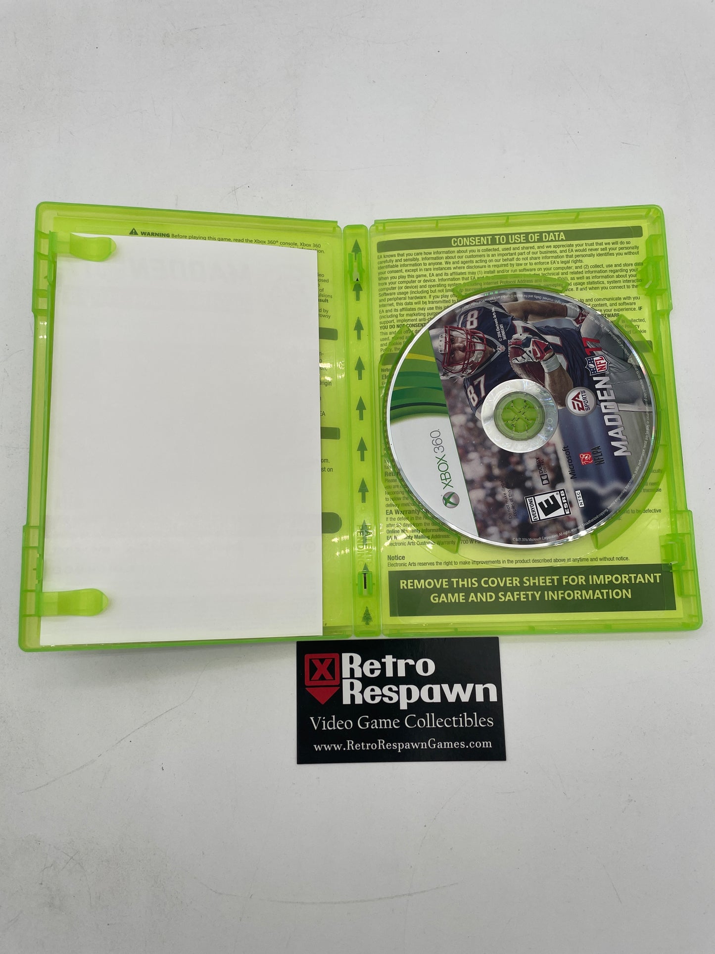 Madden NFL 17 - Xbox 360 (Complete)