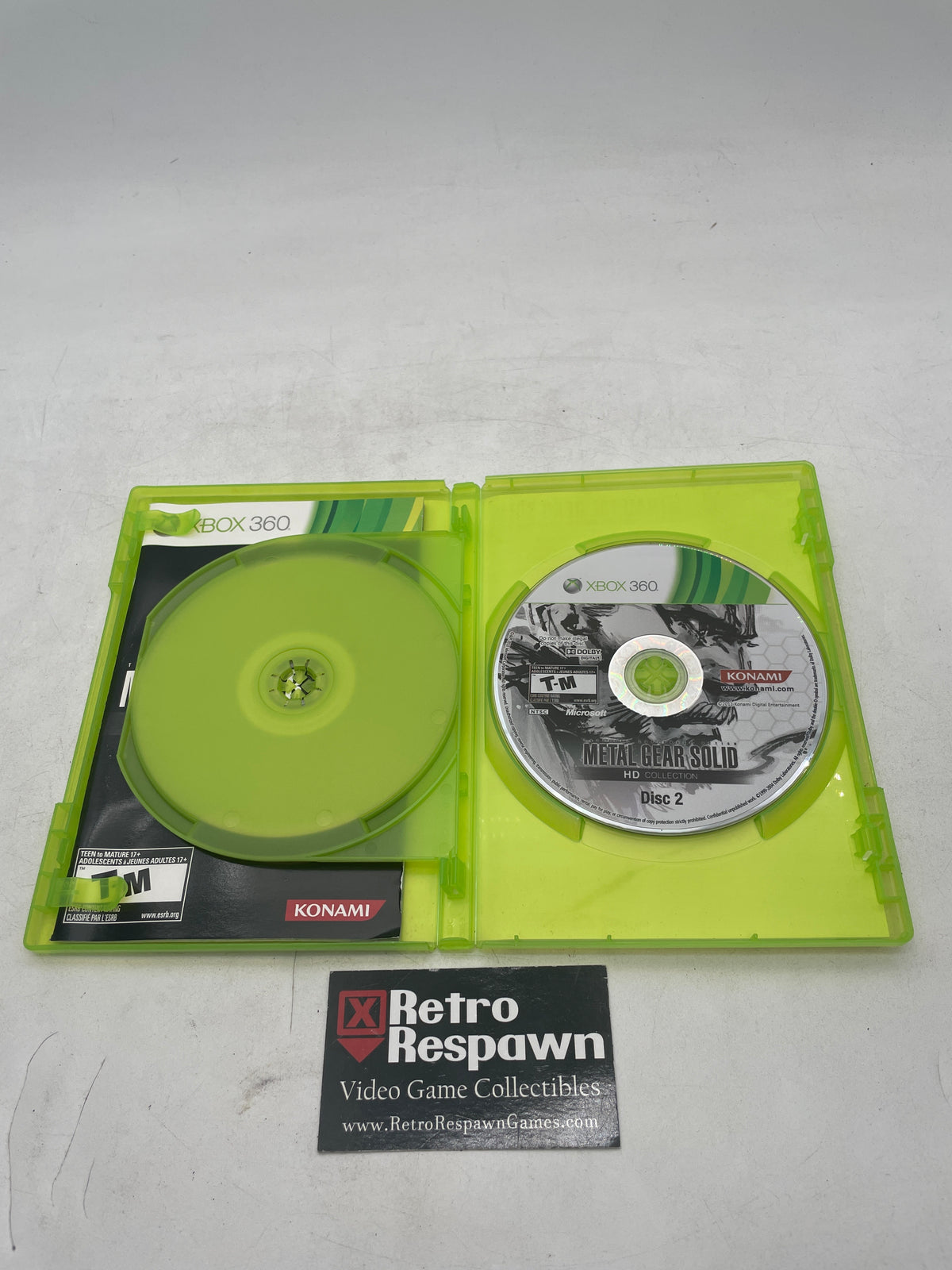 Metal Gear Solid HD Collection - Xbox 360 (Complete)