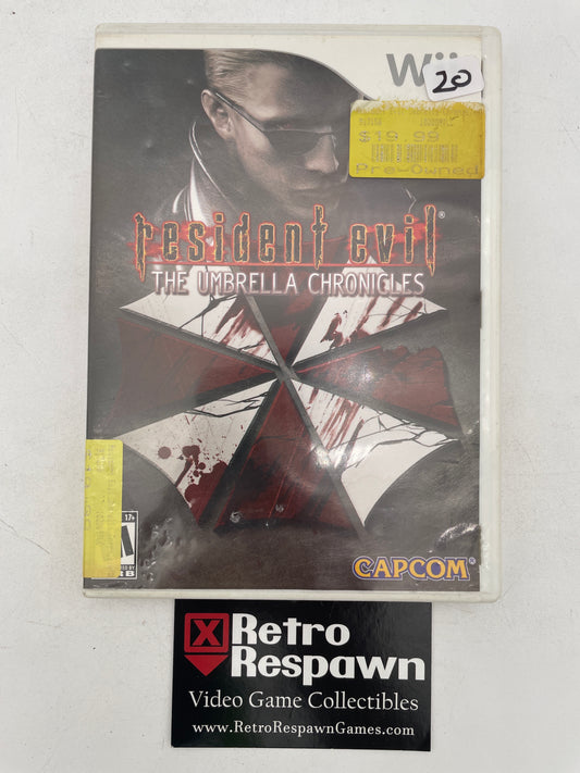 Resident Evil The Umbrella Chronicles - Wii (Complete)