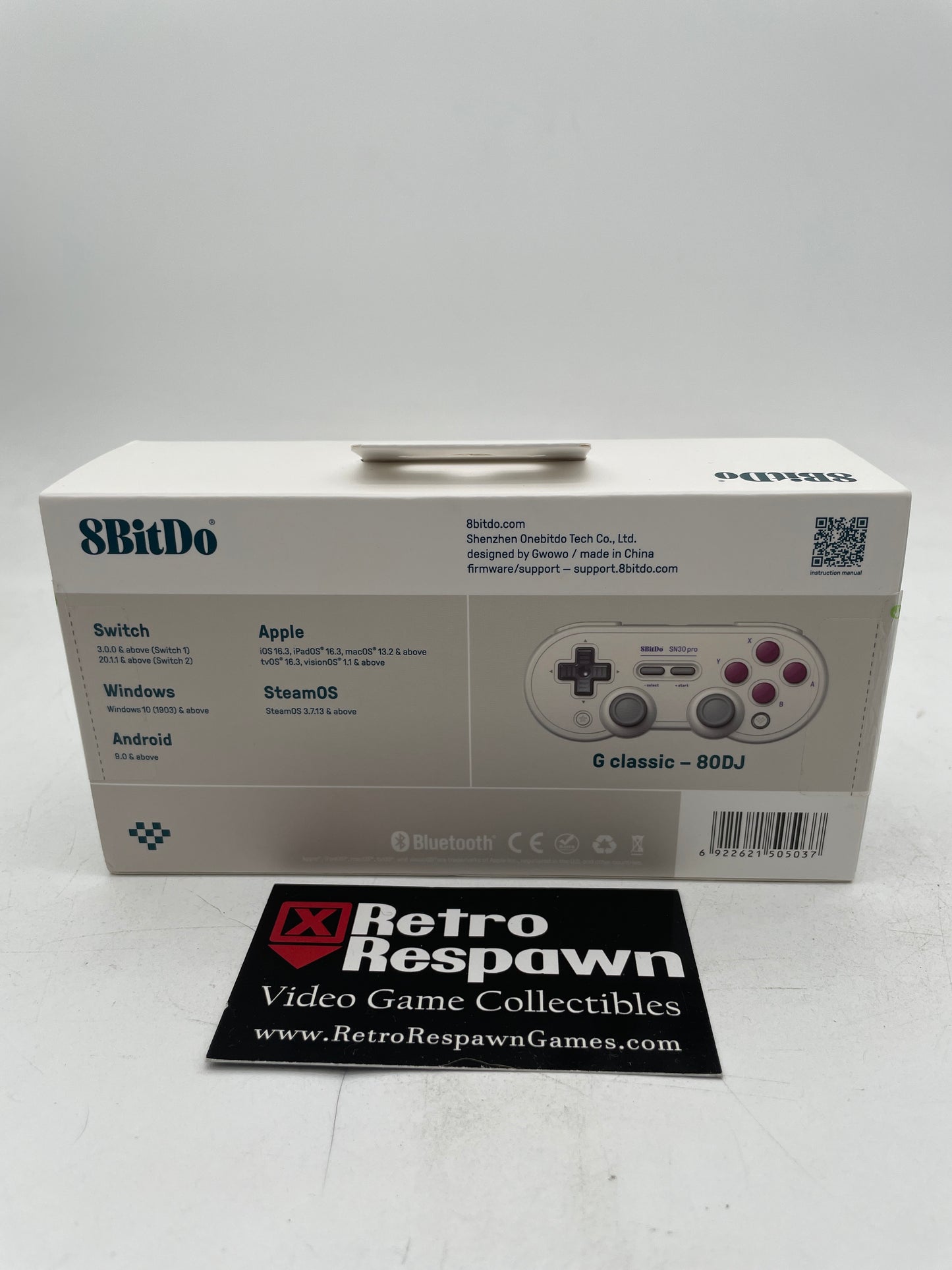 8BitDo SN30 Pro Bluetooth Gamepad- Nintendo Switch (Sealed)