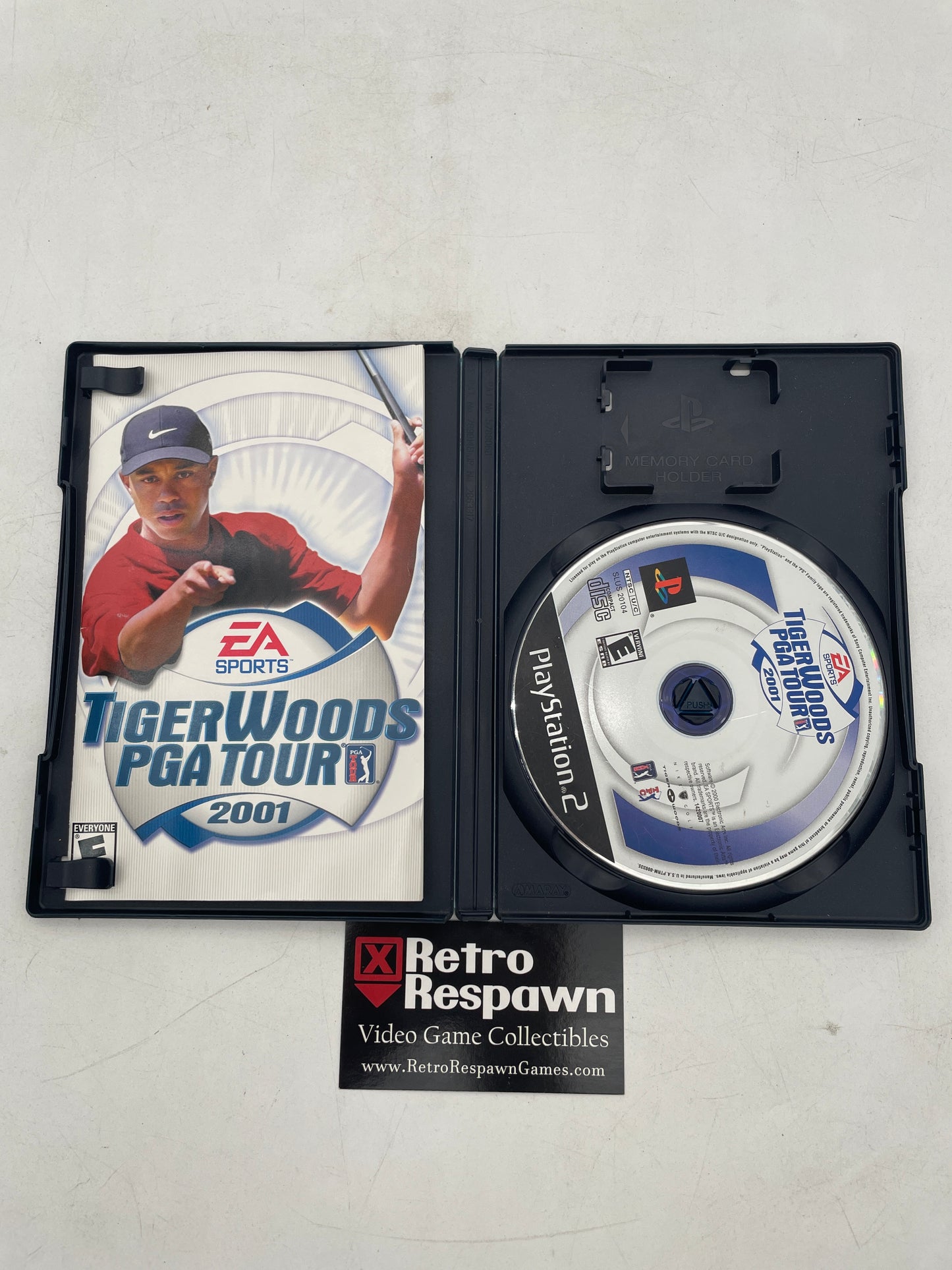 Tiger Woods 2001 - Playstation 2 (Complete)