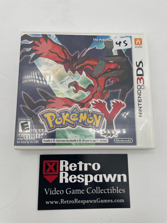 Pokemon Y - Nintendo 3DS (Complete)
