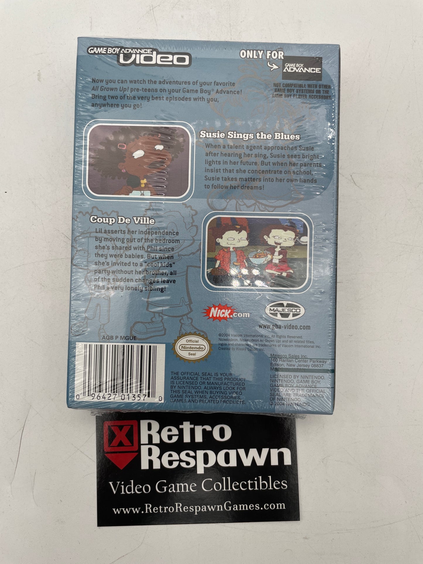 GBA Video All Grown Up Volume 1 - GameBoy Advance (Sealed)