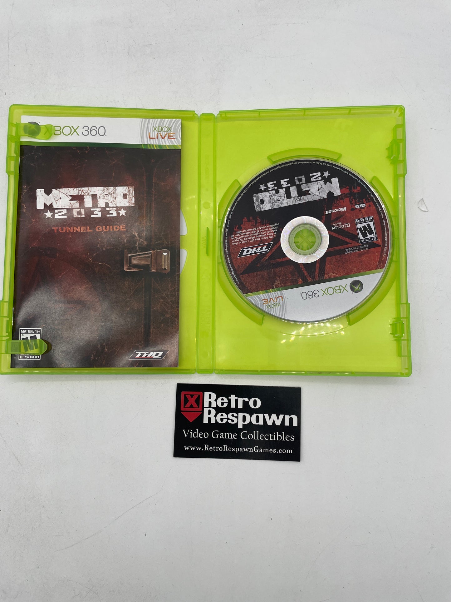 Metro 2033 - Xbox 360 (Complete)