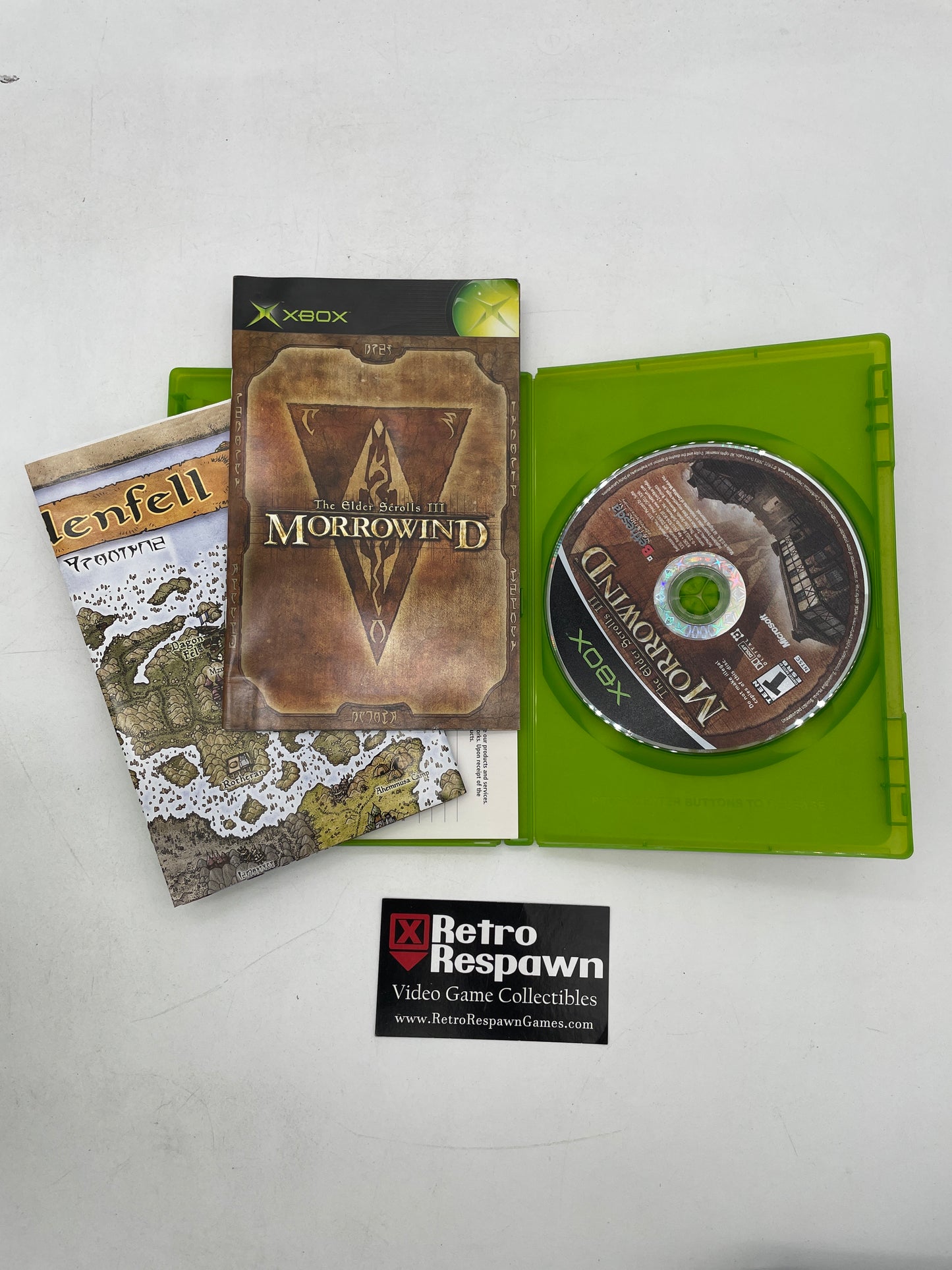 Elder Scrolls III Morrowind - Xbox (Complete)
