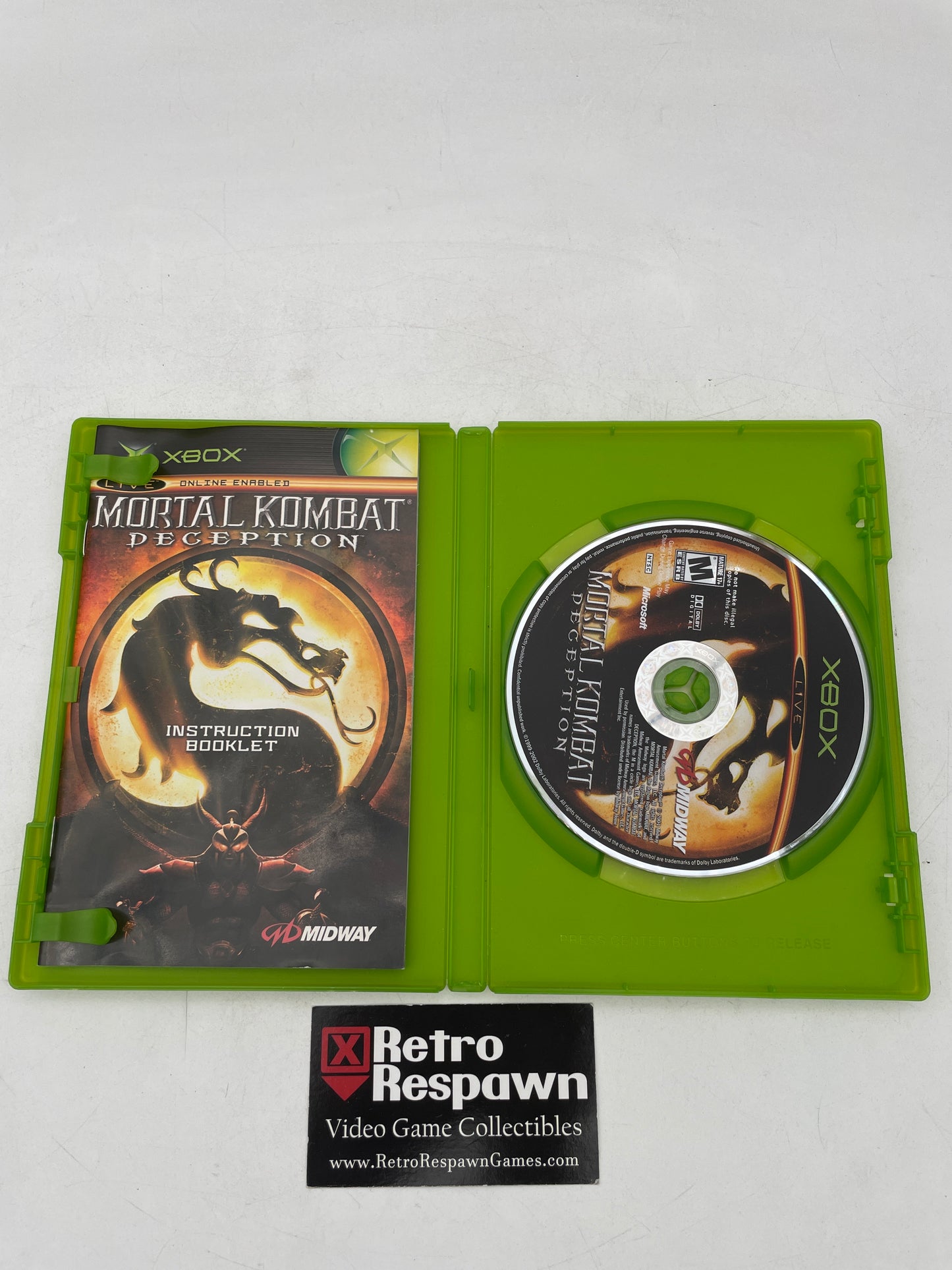 Mortal Kombat Deception - Xbox (Complete)