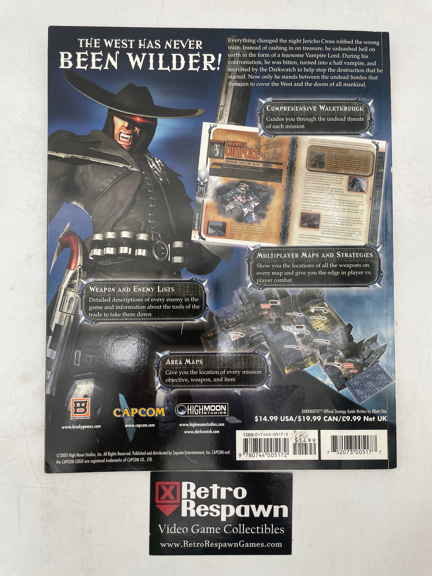 Darkwatch Official Strategy Guide - Brady Games (Used)