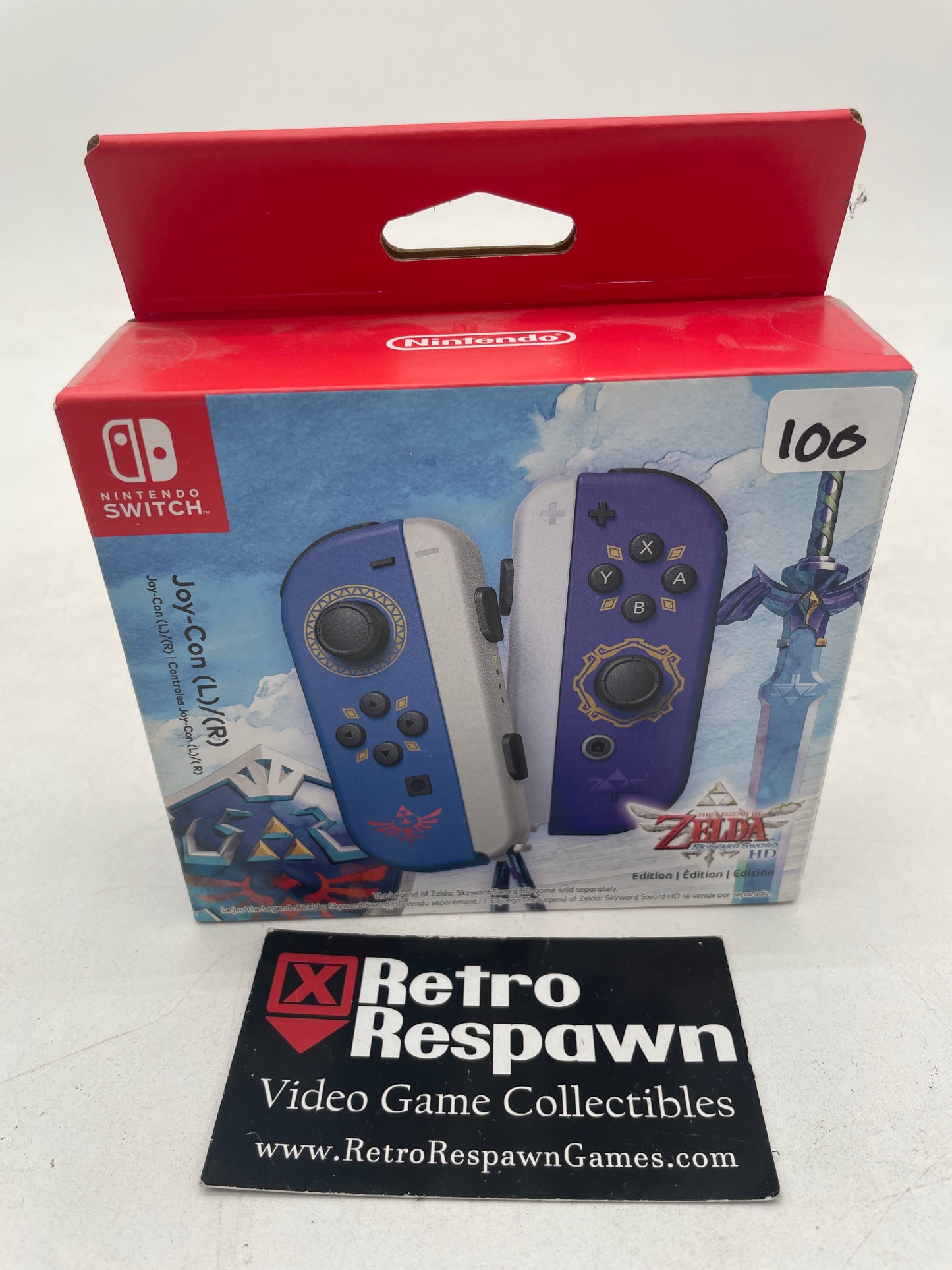 Joy-Con Zelda: Skyward Sword HD Edition - Nintendo Switch (Sealed)