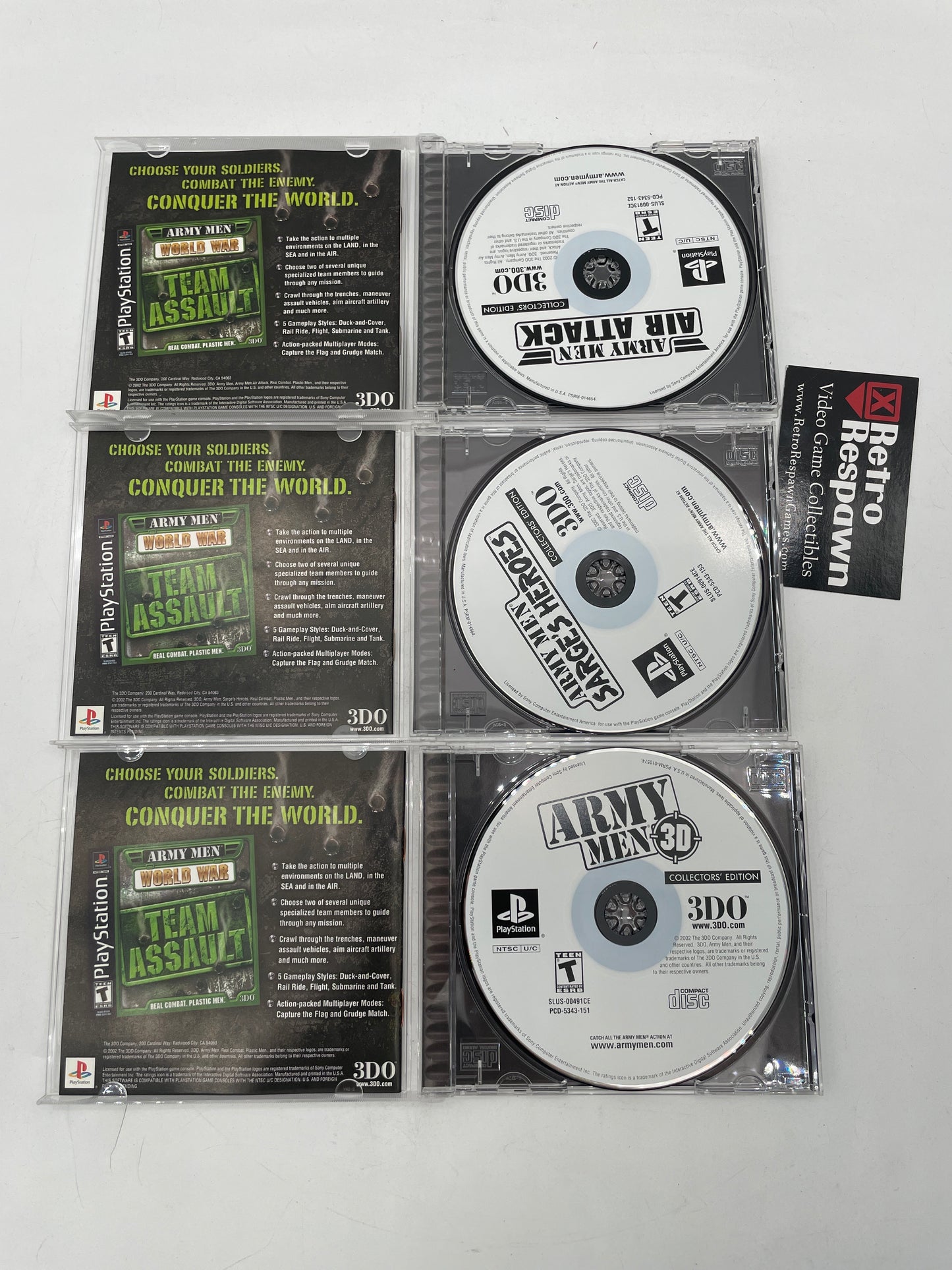 Army Men Gold - Playstation (Complete)