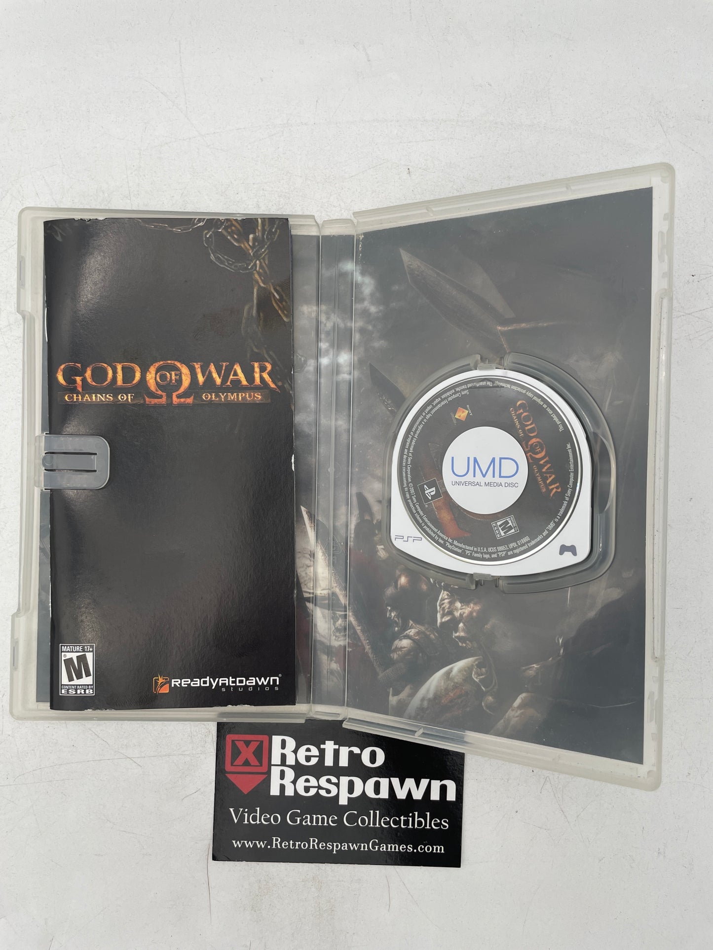 God of War Chains of Olympus - PSP (Complete)