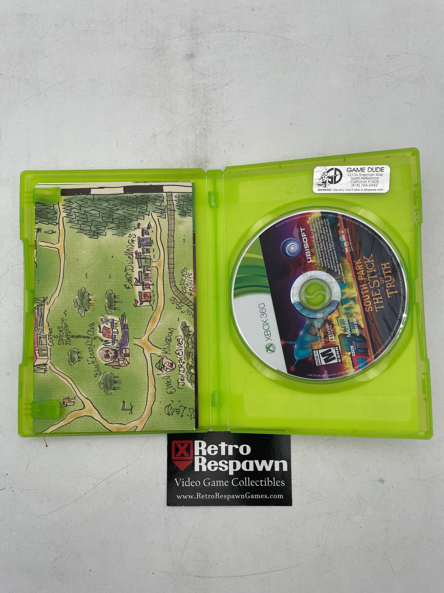 South Park: The Stick of Truth - Xbox 360 (Complete W/Map)