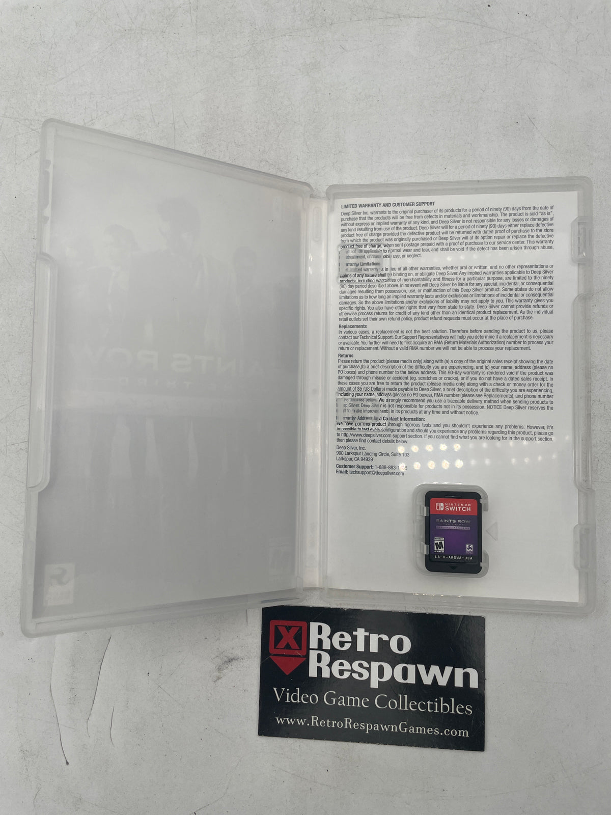 Saints Row: The Third: The Full Package - Nintendo Switch (Complete)