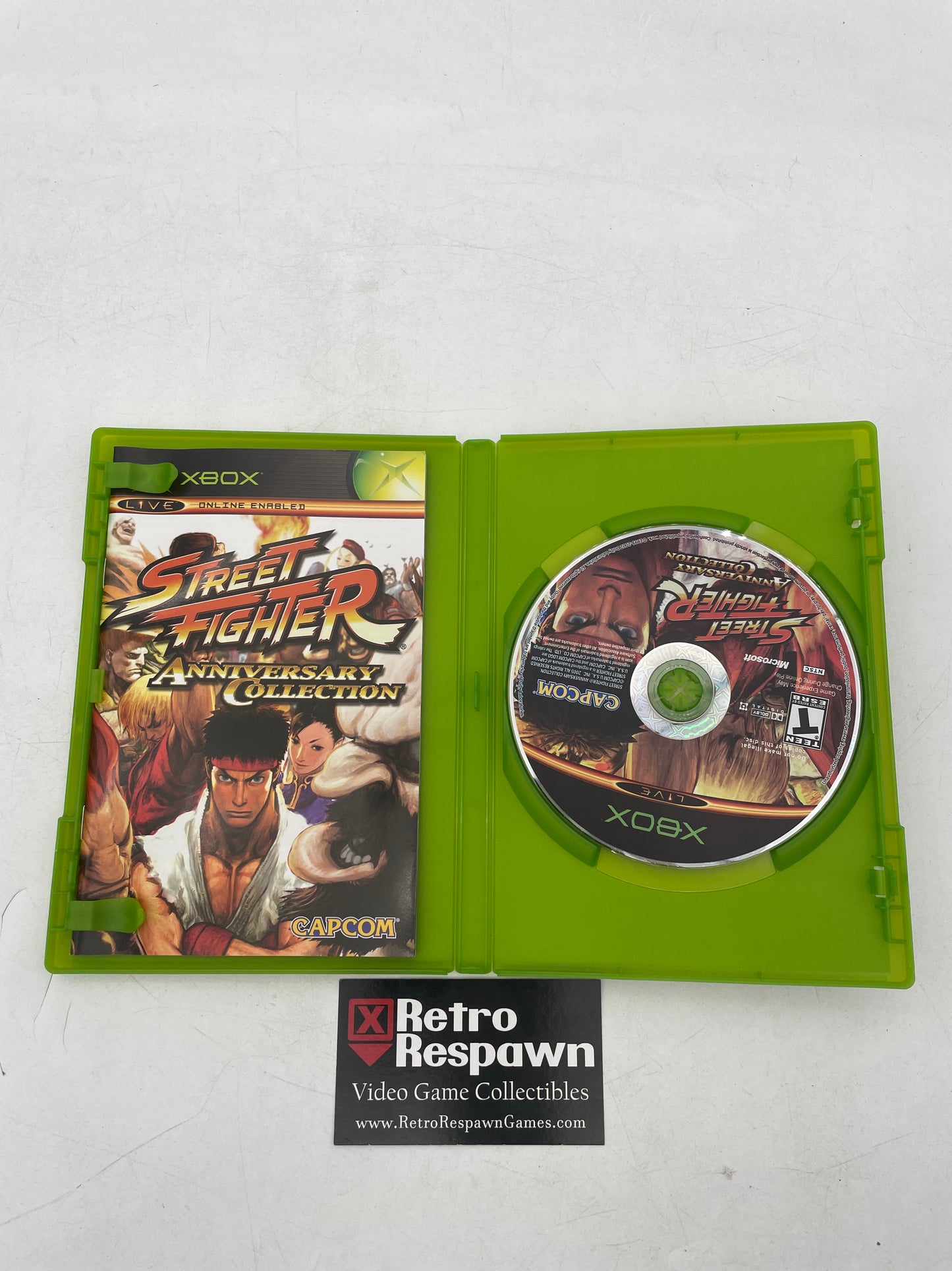 Street Fighter Anniversary - Xbox (Complete)