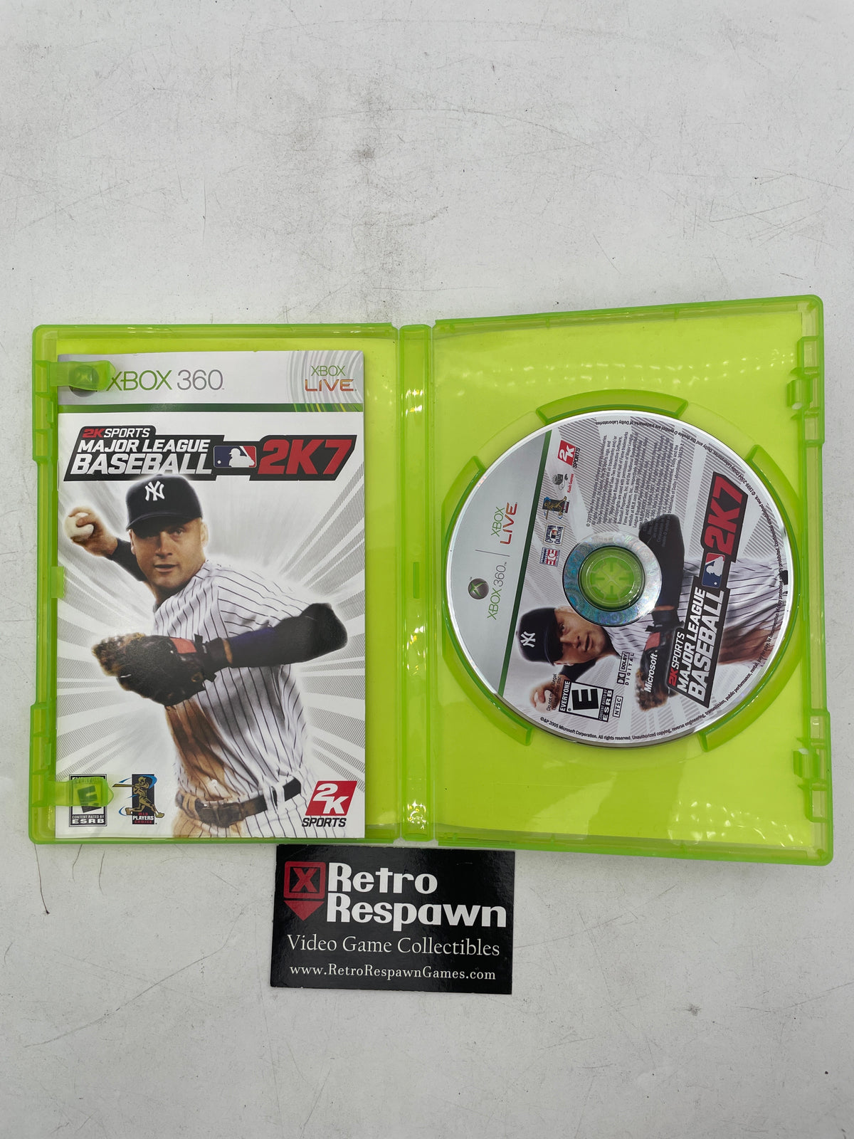 Major League Baseball 2K7 - Xbox 360 (Complete)