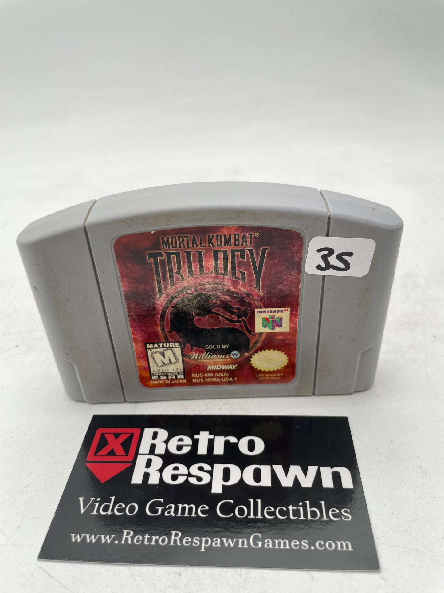 Mortal Kombat Trilogy - Nintendo 64 (Game Only)
