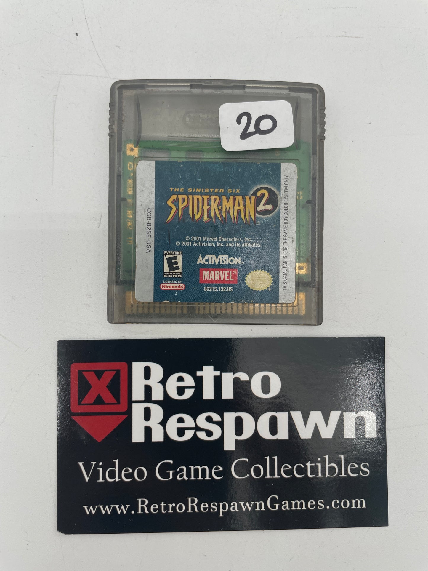 Spiderman 2 The Sinister Six - GameBoy Color (Game Only)