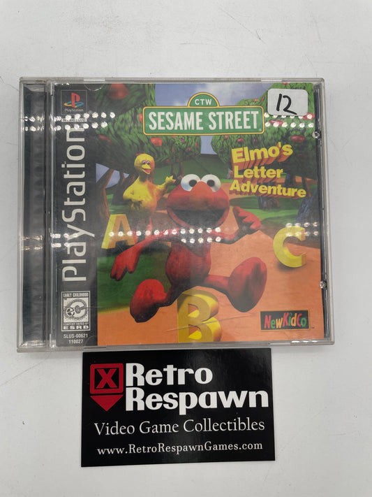 Elmo's Letter Adventure - Playstation (Complete)