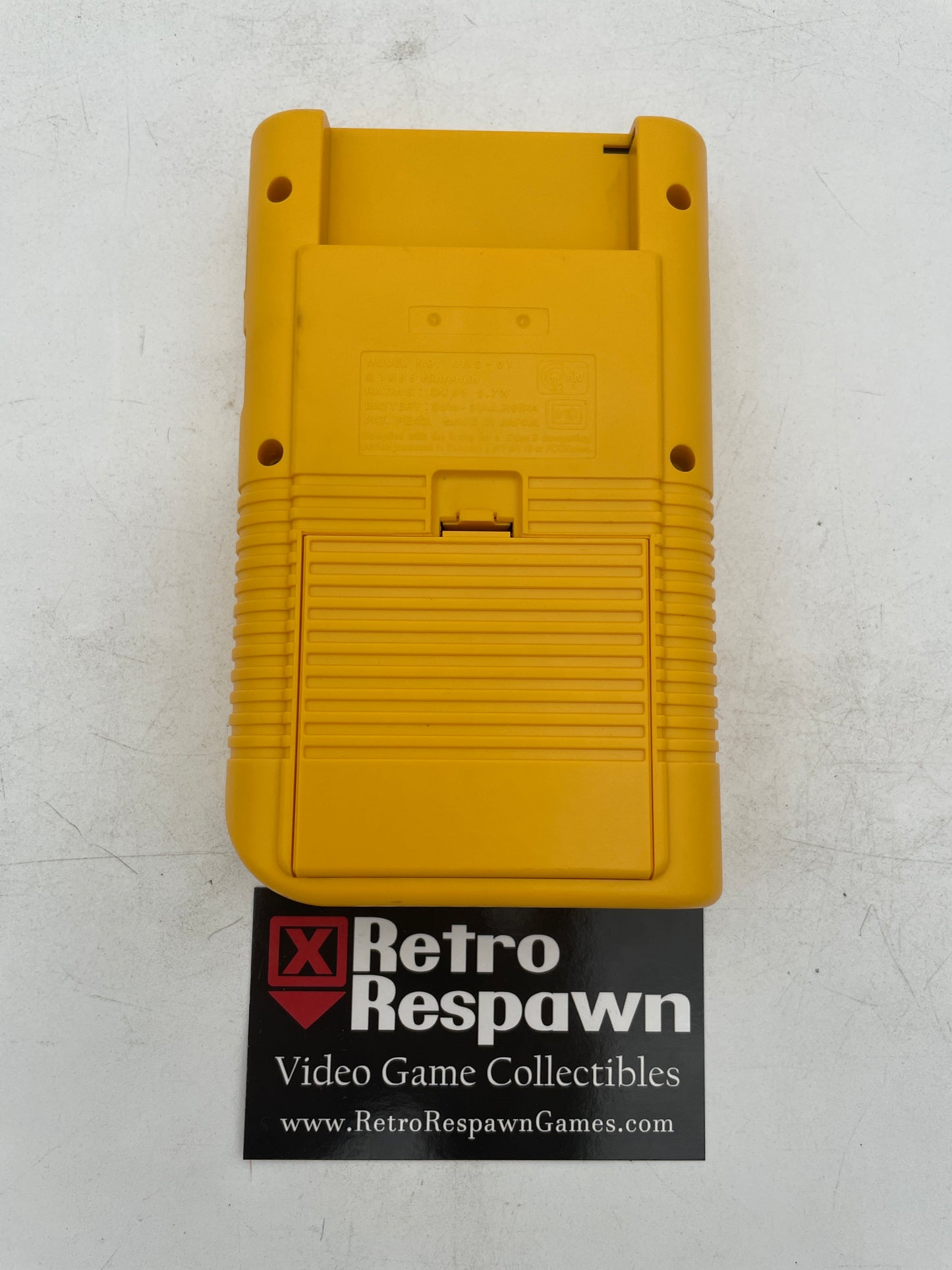 Yellow Gameboy IPS Screen - Gameboy (Console Only)
