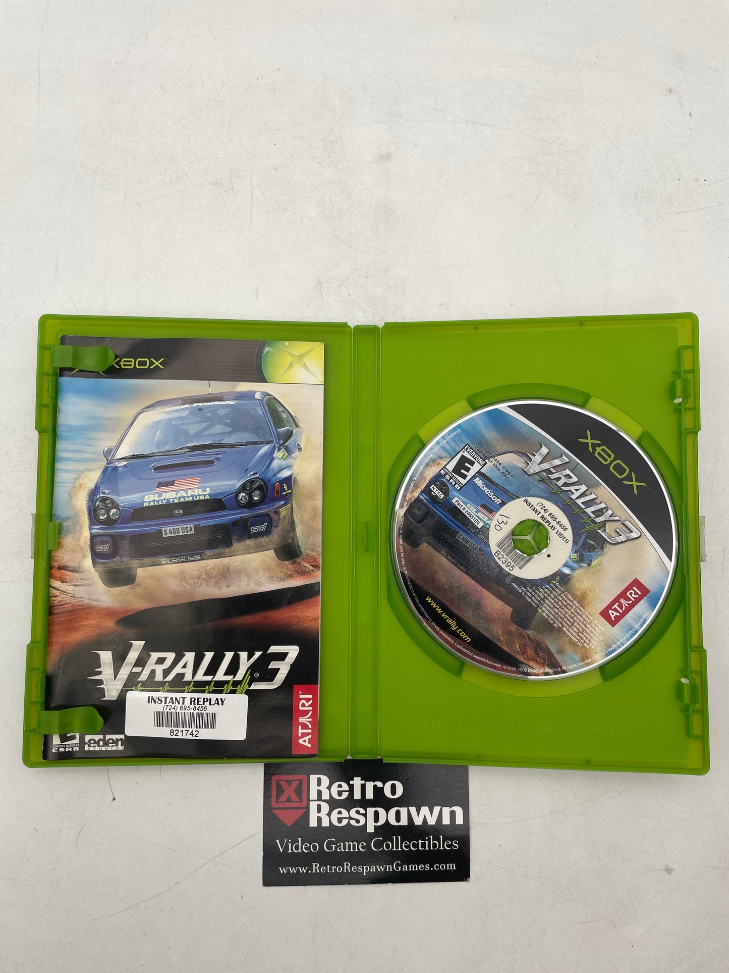 V-Rally 3 - Xbox (Complete)