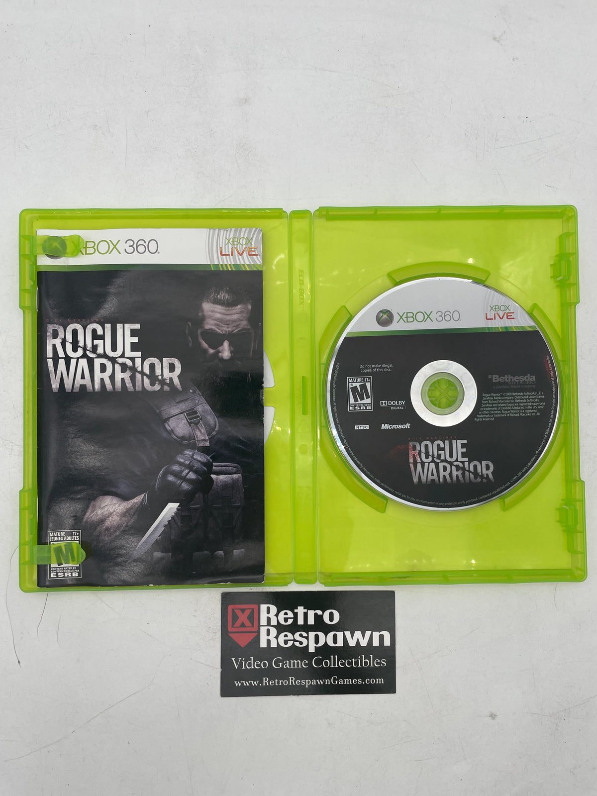 Rogue Warrior - Xbox 360 (Complete)