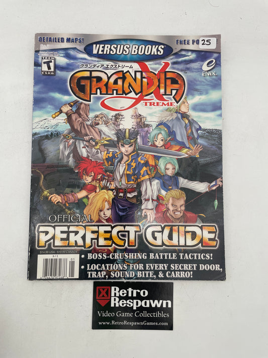 Grandia Xtreme Official Perfect Guide - Versus Books (Vol 44)