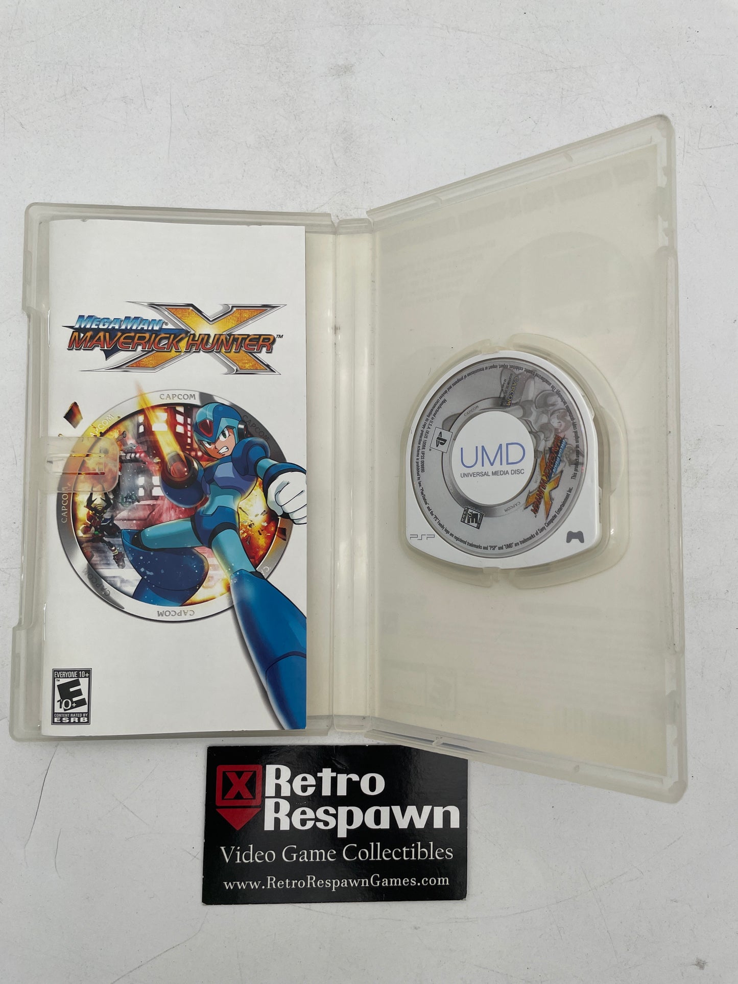 Mega Man Maverick Hunter X - PSP (Complete)