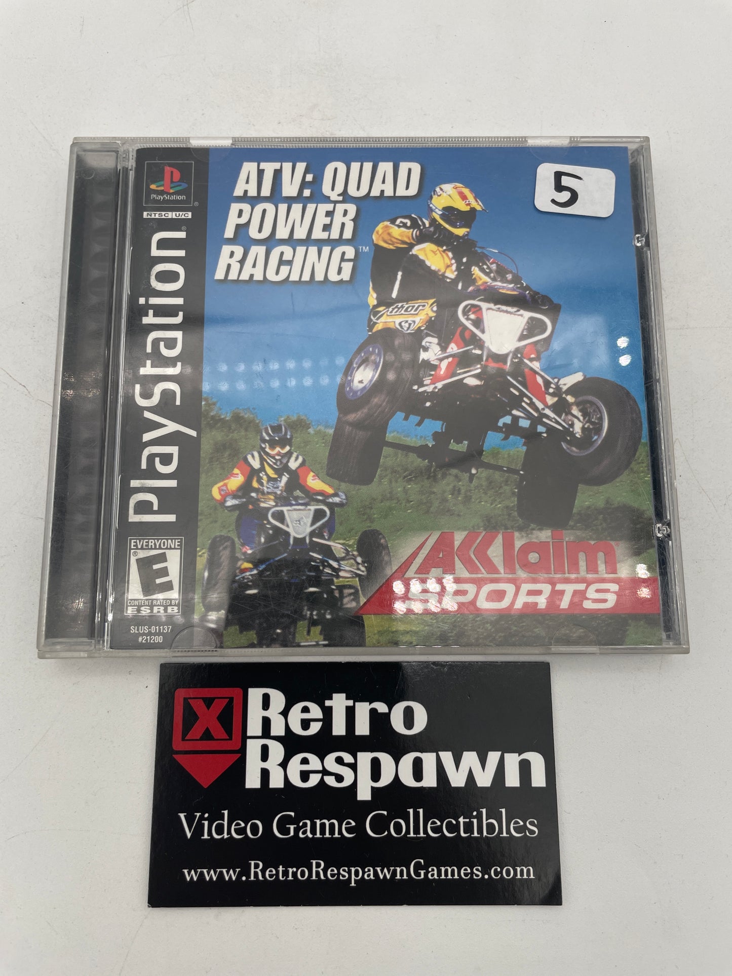 ATV Quad Power Racing - Playstation (Complete)