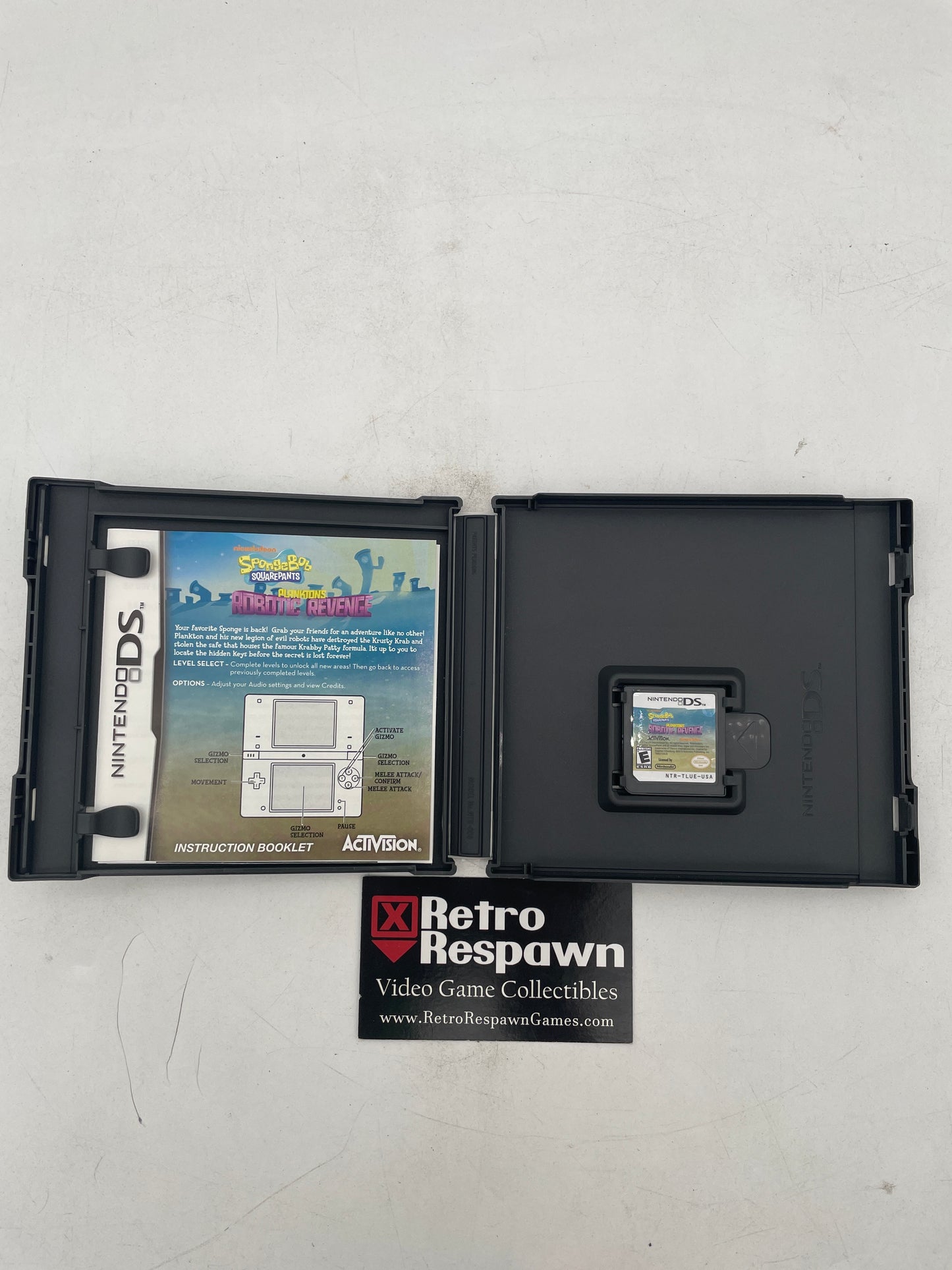 SpongeBob SquarePants: Plankton's Robotic Revenge - Nintendo DS (Complete)