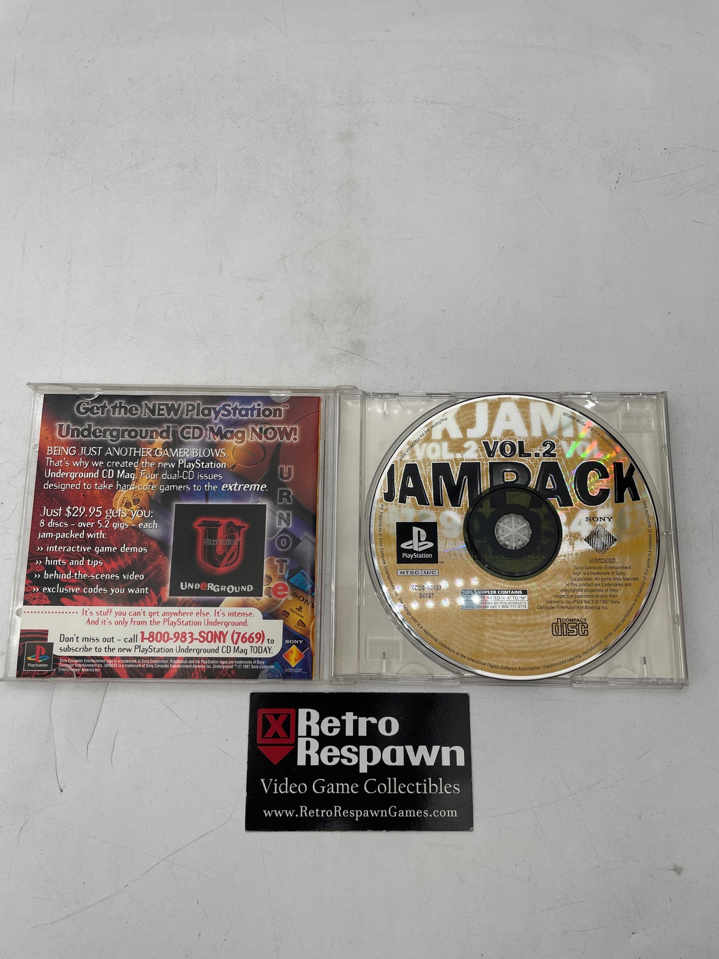 PlayStation Jampack Volume 2 - Playstation (Complete)