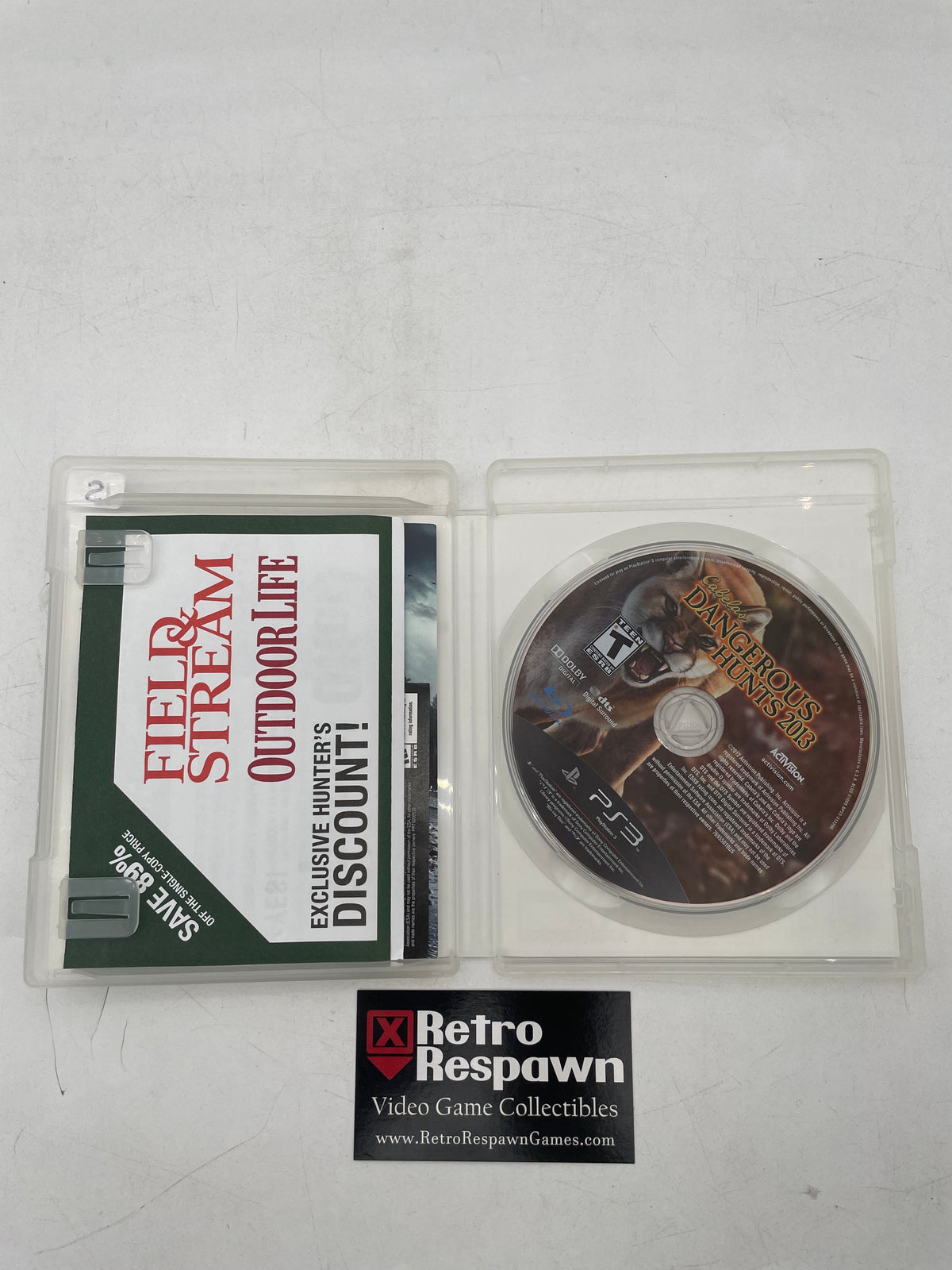Cabela's Dangerous Hunts 2013 - Playstation 3 (Complete)