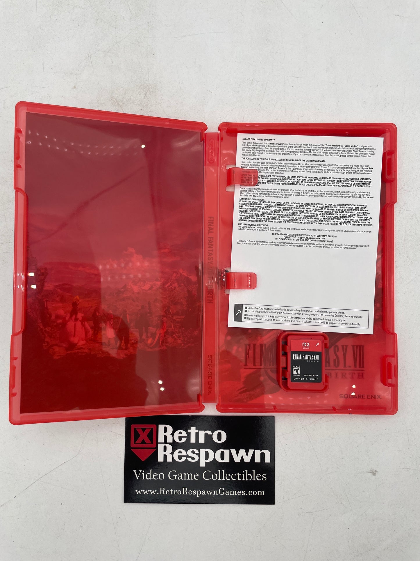 Final Fantasy VII Rebirth - Nintendo Switch 2 (Complete/No Card)