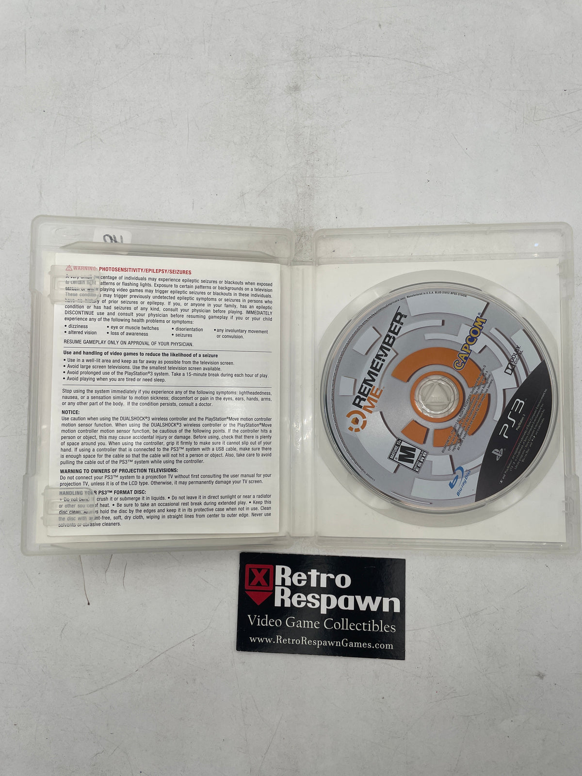 Remember Me - Playstation 3 (Complete)