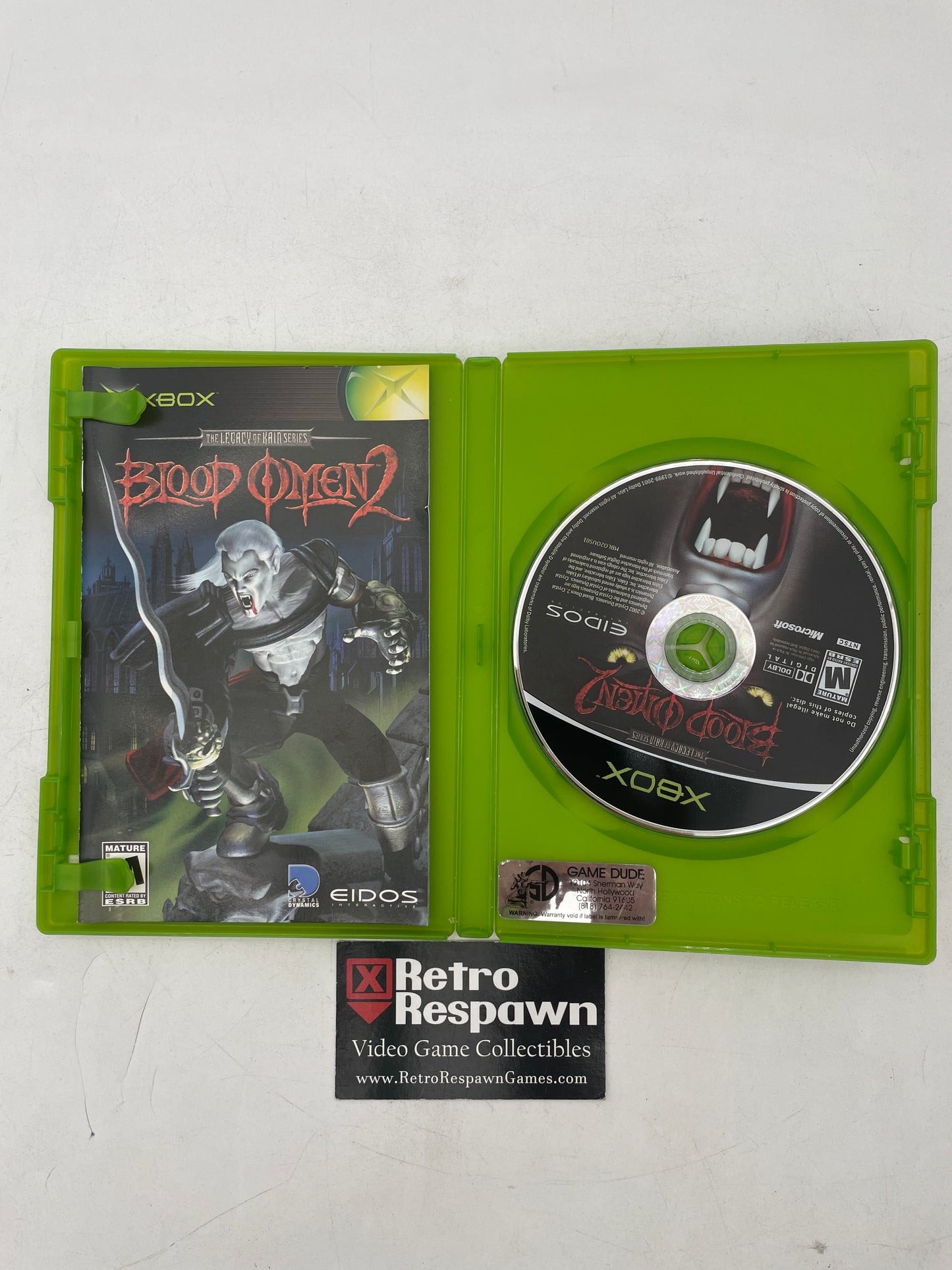 Blood Omen 2 - Xbox (Complete)